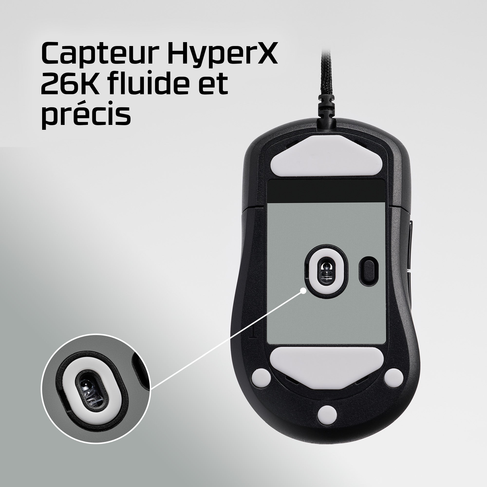 Souris Gaming HyperX Pulsefire Saga (Noire)