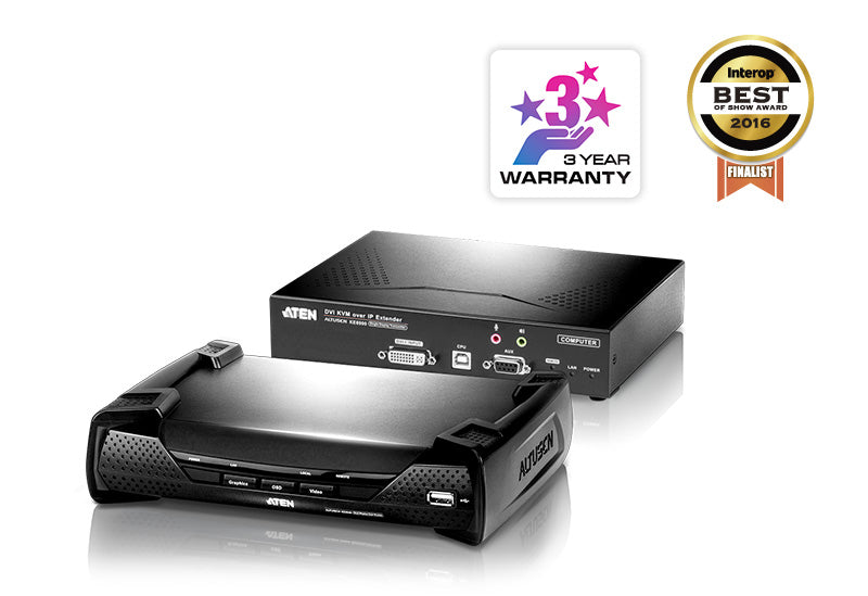 ATEN PREMIUM KA8288 Station console double HDMI KVM sur IP