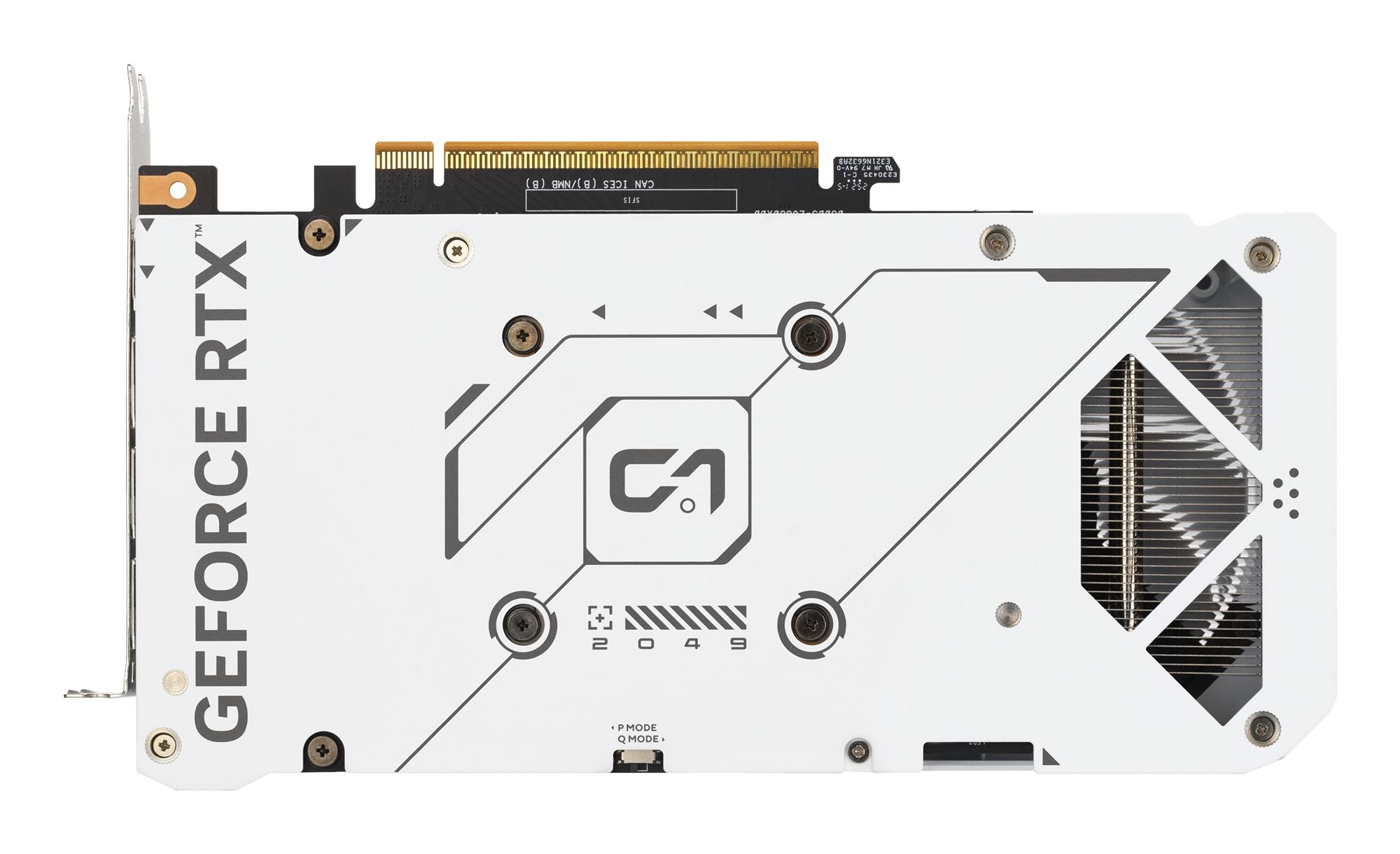 ASUS DUAL RTX 5060 OC 8Go GDDR7 3xDP 1xHDMI WHITE