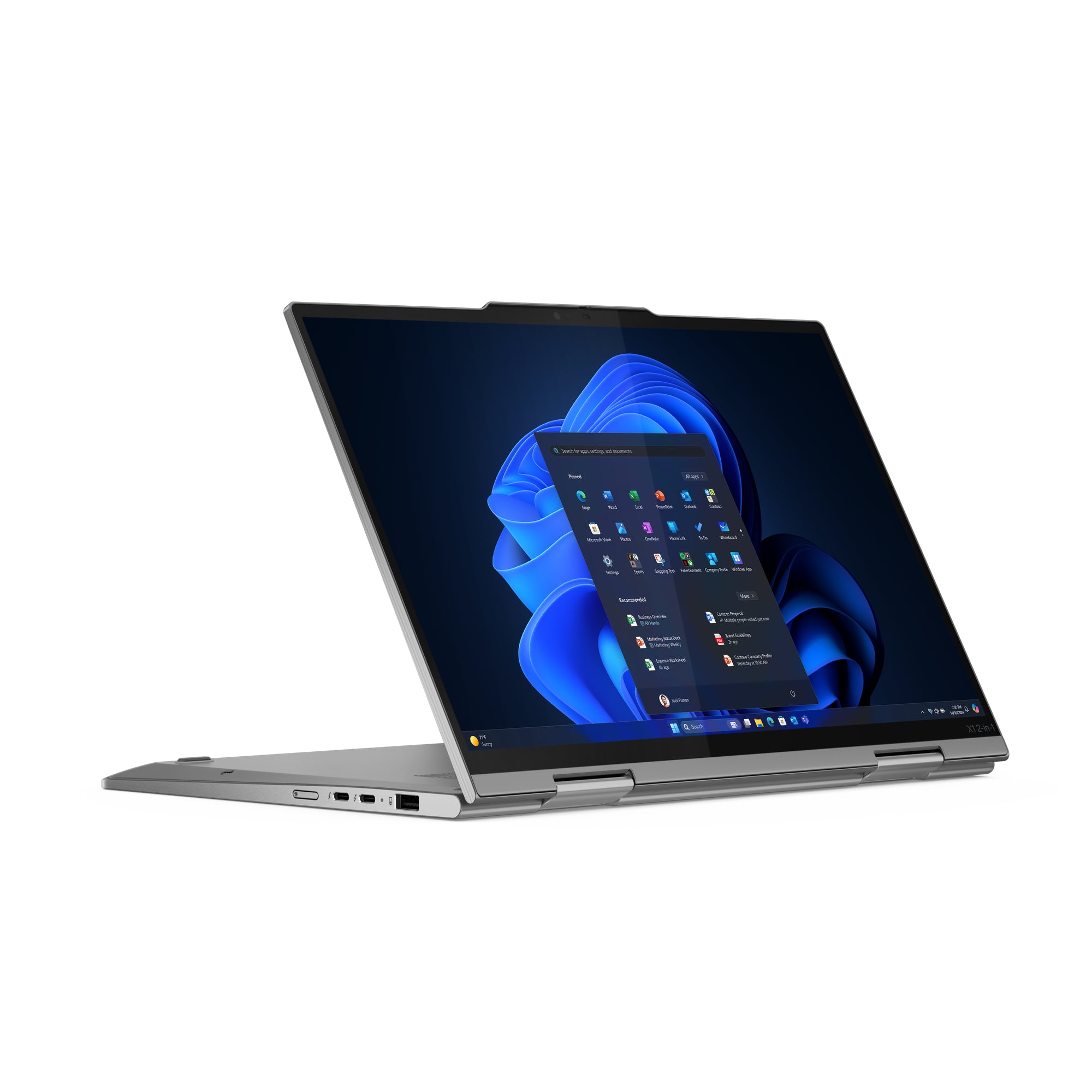 LENOVO ThinkPad X1 2in1 G10 Intel Core Ultra 5 225U 14p WUXGA Touch 16Go 512Go SSD M.2 2280 Intel Graphics W11P 3YR Premier NBD