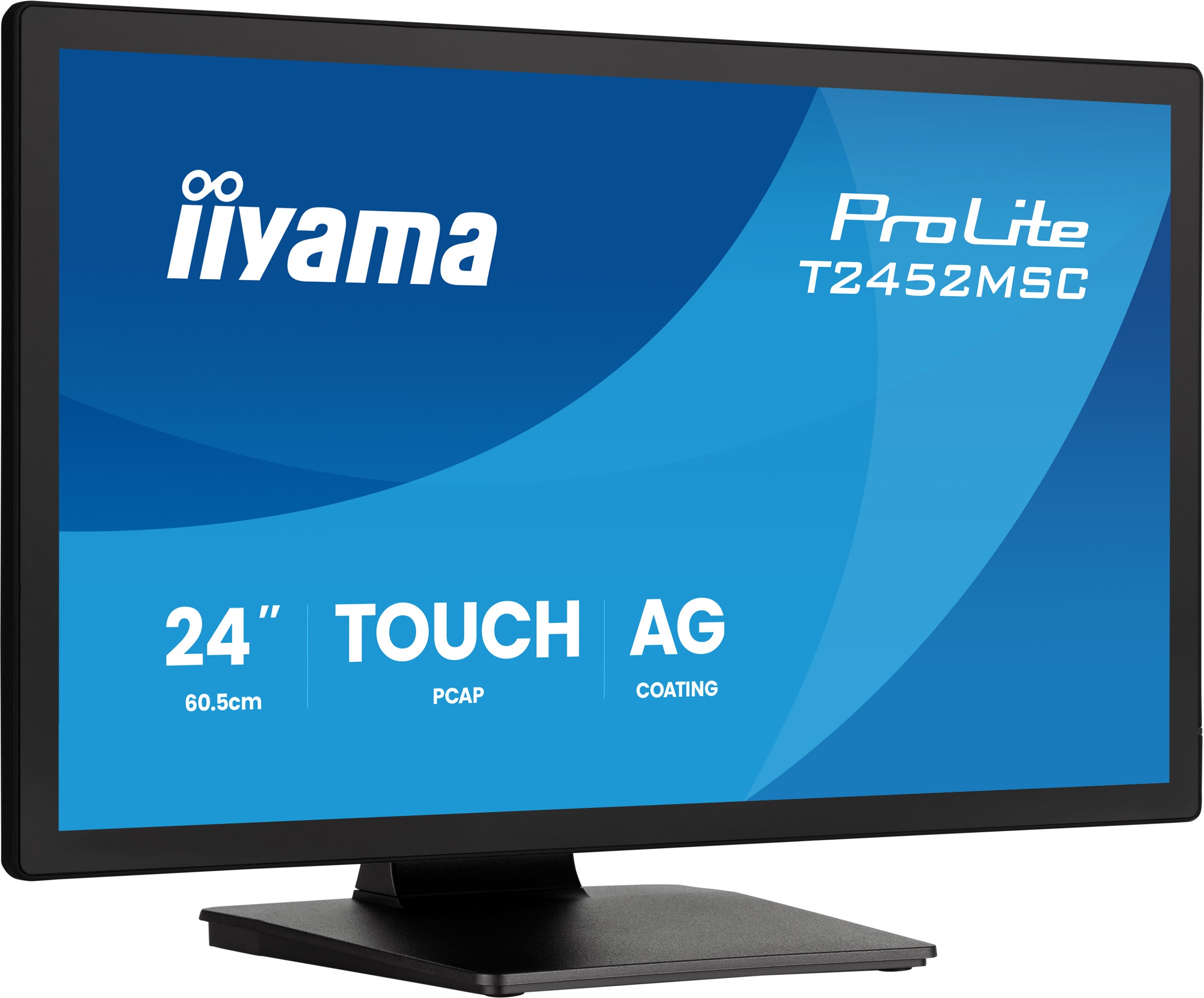 "iiyama ProLite T2452MSC-B2AG écran plat de PC 61 cm (24"") 1920 x 1080 pixels Full HD LED Écran tactile Noir"