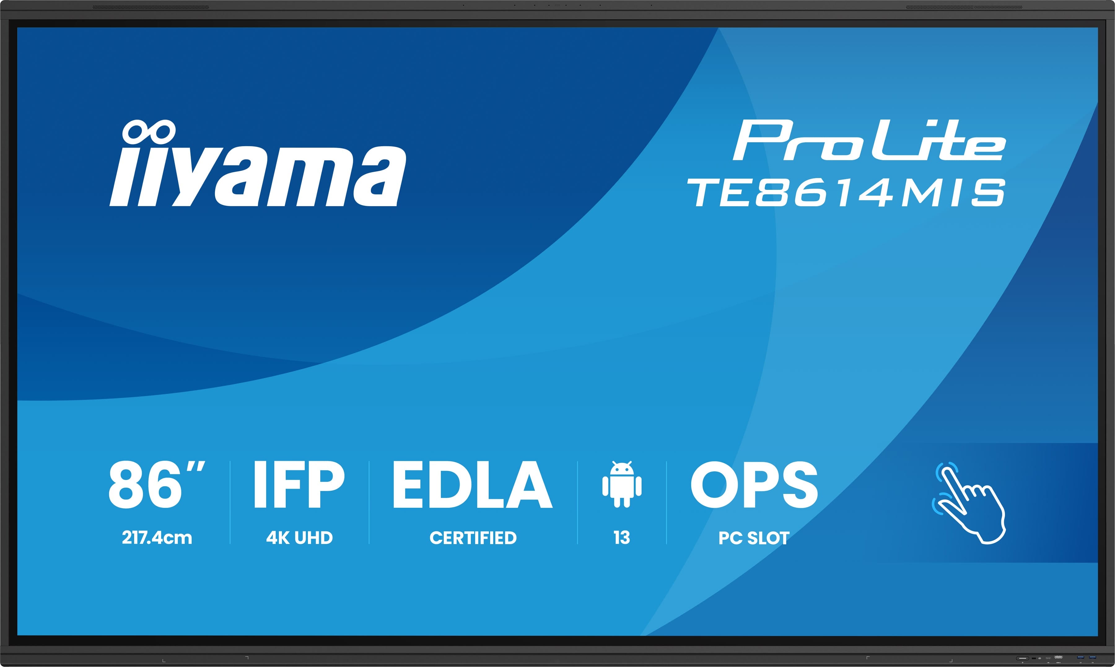 IIYAMA- Afficheur professionnel tactile 86" TE8614MIS-B2AG