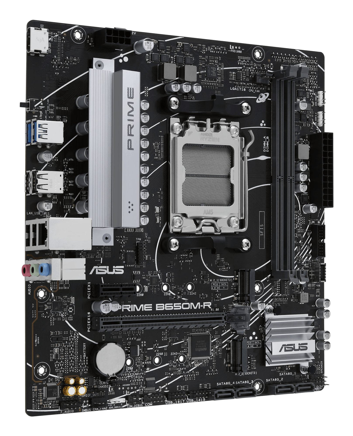 ASUS PRIME B650M-R AMD B650 Emplacement AM5 micro ATX