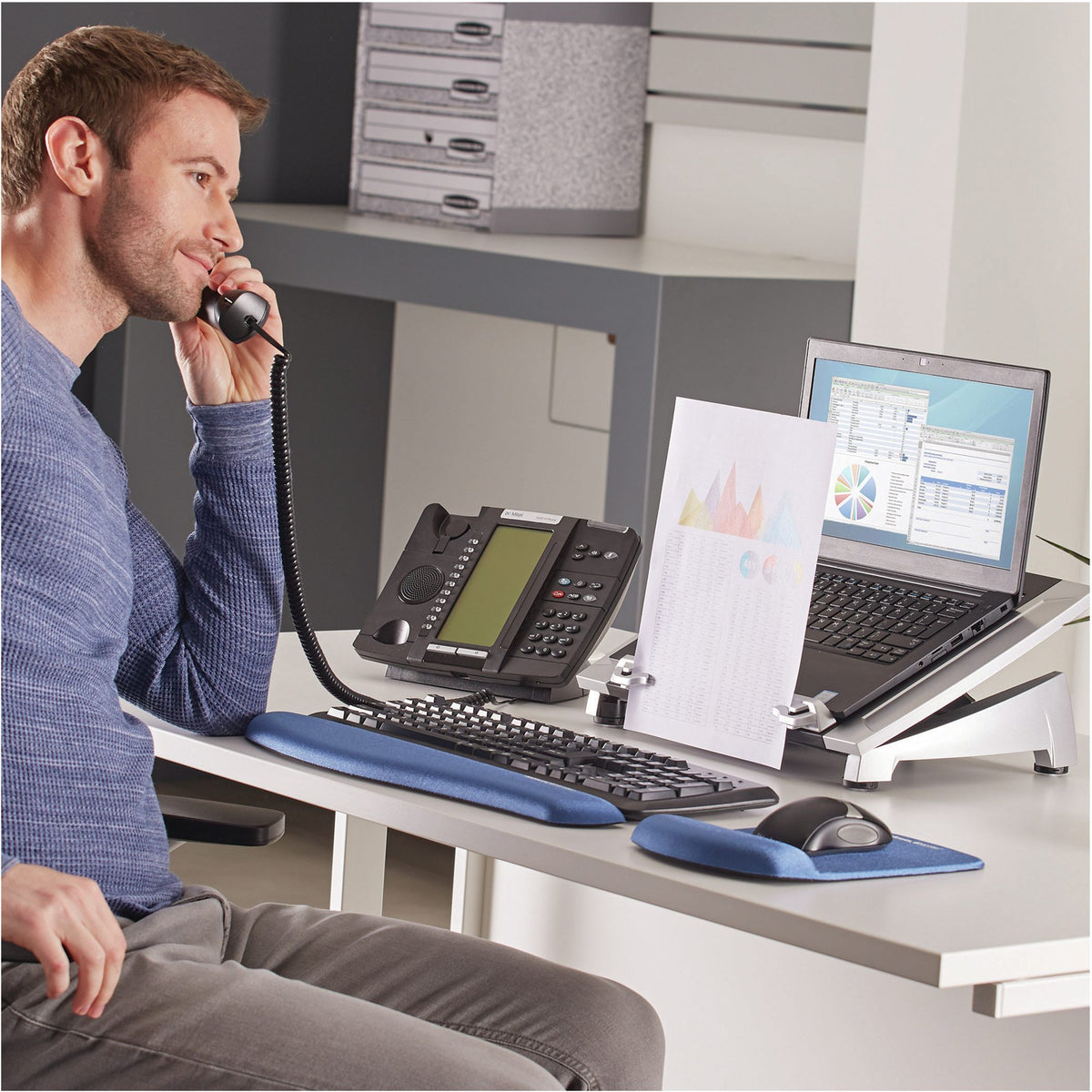 FELLOWES Support ordinateur portable Plus Office Suites™