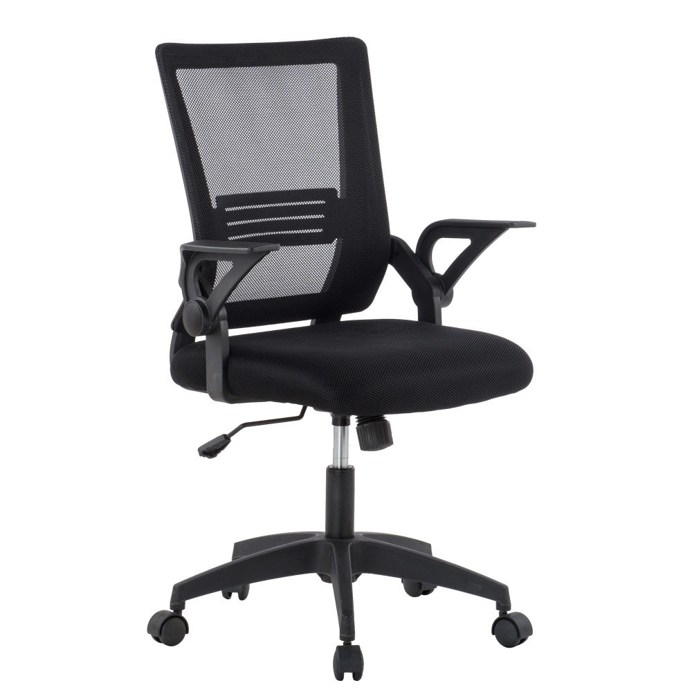 Techly ICA-CT MC003BK Chaise de bureau noire