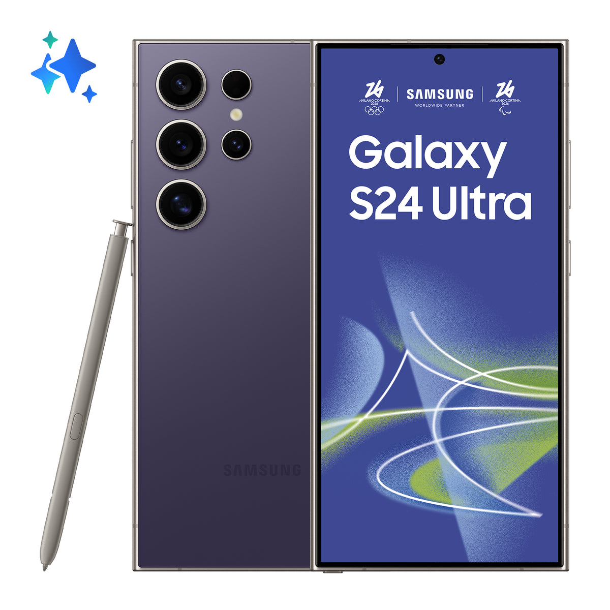 Samsung S928 Galaxy S24 Ultra (6.8", 256 Go, 12 Go RAM) Gris