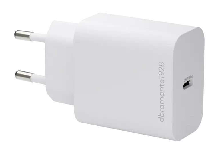 Bulk EU Wall Charger USB-C 20W WHT