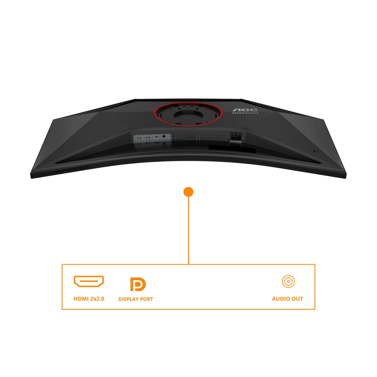 AOC CU34G4 34p Curved Fast VA UWQHD 21:9 180Hz 0.5ms 300cd/m2 HDMI 2.0 DP1.4 Speakers