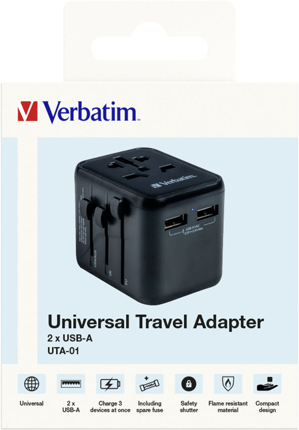 Verbatim Universal Travel Adapter UTA-01