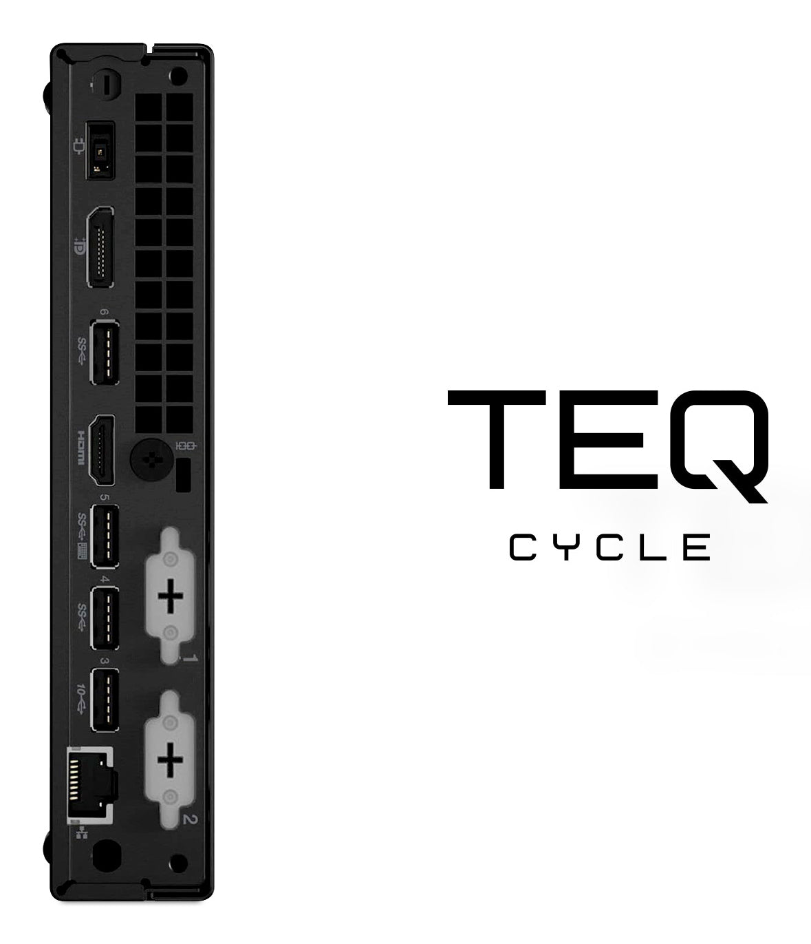 TEQCYCLE Premium - Lenovo ThinkCentre M70q G1 Intel Core i5-10400T 16Go 256Go - W11P - PC Fixe reconditionné garantie 2 ans