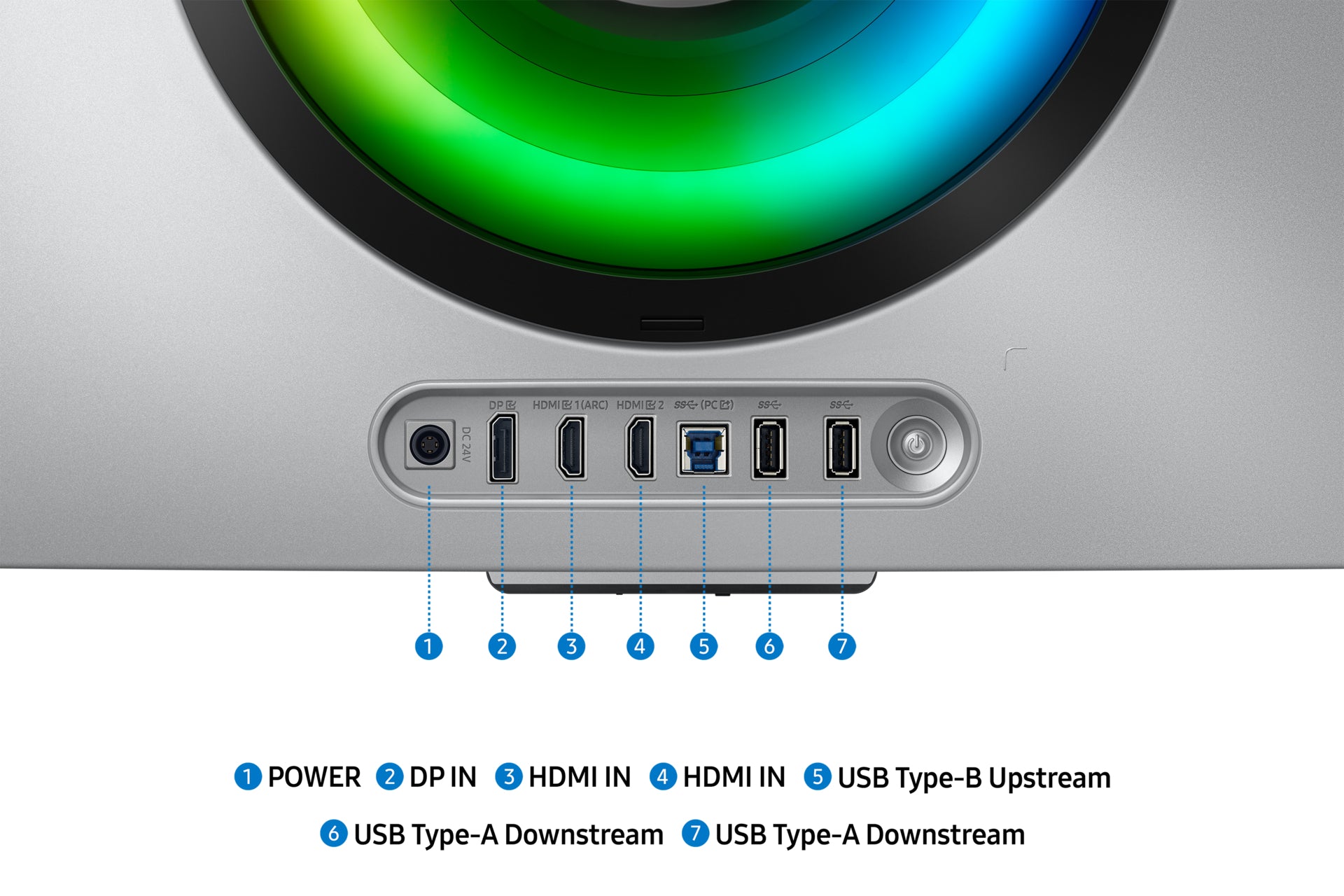 "Samsung G85SD écran plat de PC 86,4 cm (34"") 3440 x 1440 pixels UltraWide Quad HD OLED Argent"