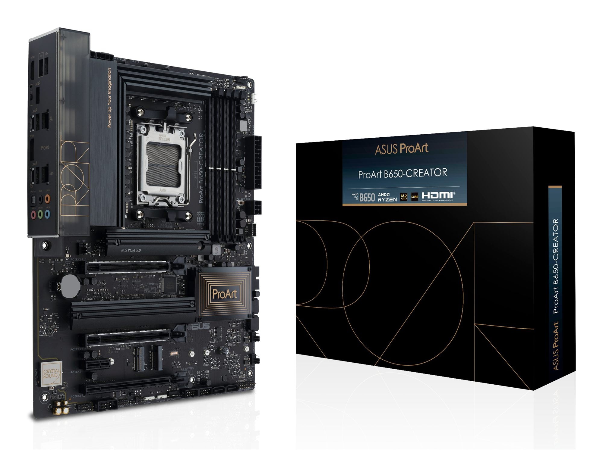ASUS PROART B650-CREATOR AM5 4xDIMM DDR5 ATX 4xSATA 3xM.2 1xHDMI 1xDP MB