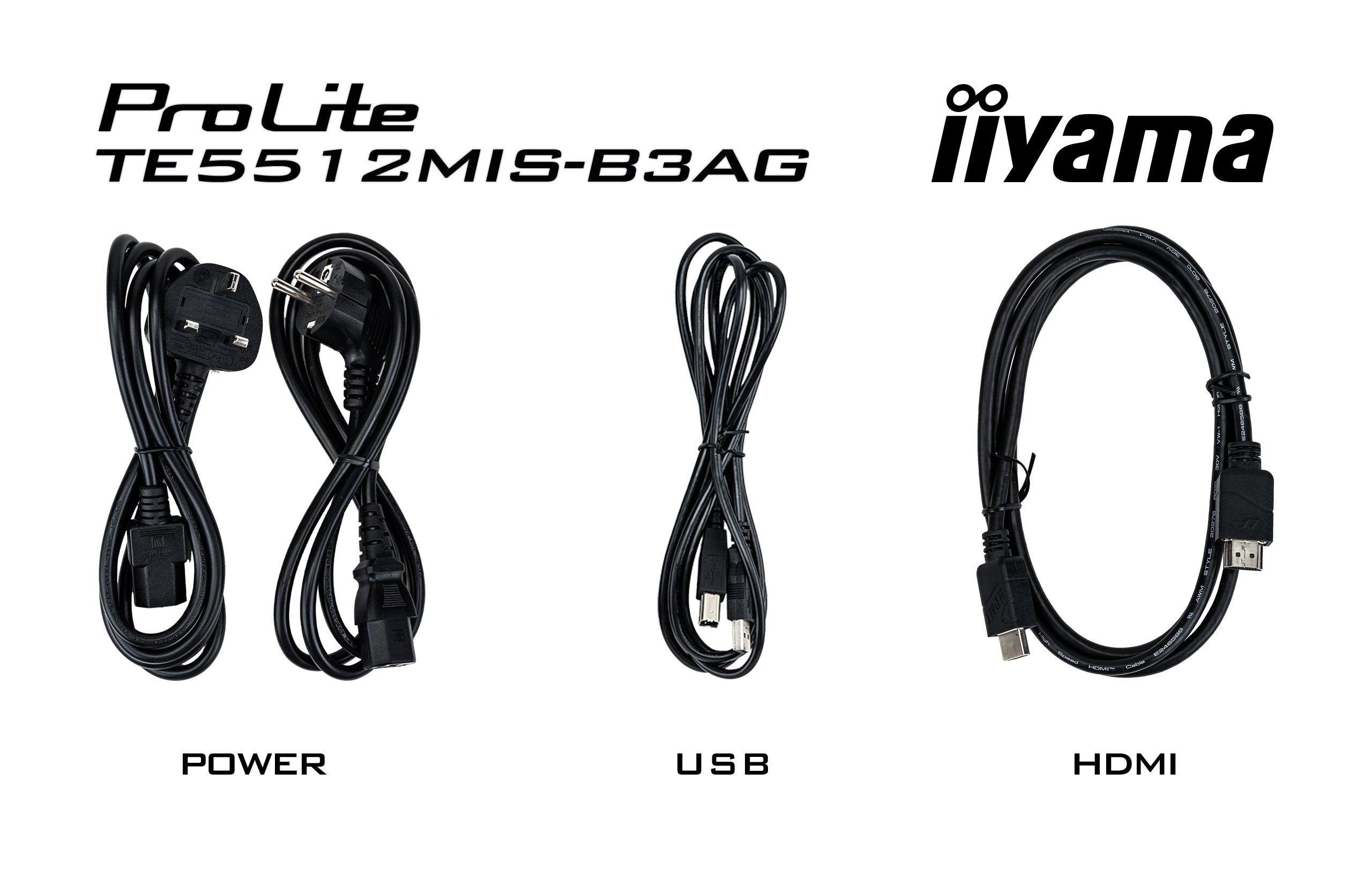 IIYAMA- Ecran tactile 55" TE5512MIS-B3AG