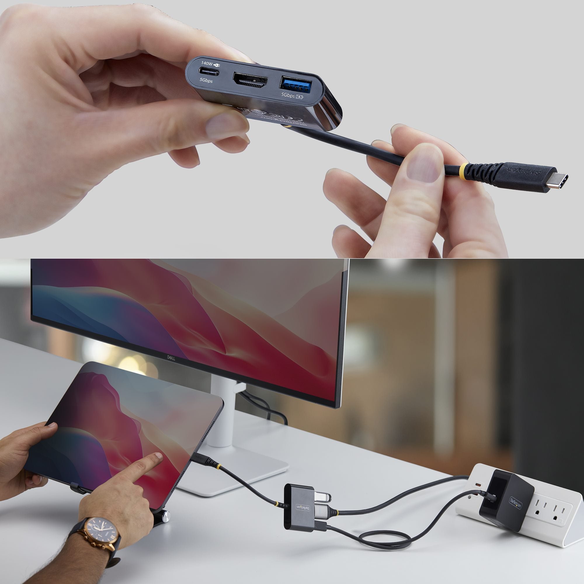 USB-C HDMI Multiport Hub 140W