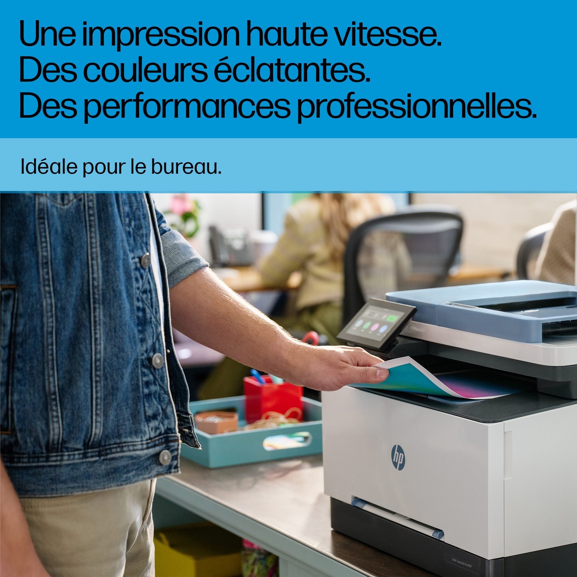 HP Color LaserJet Pro MFP 3302fdn MFP colour laser A4 25ppm Copy 25ppm Print 250sheets LAN USB Imprimante a4