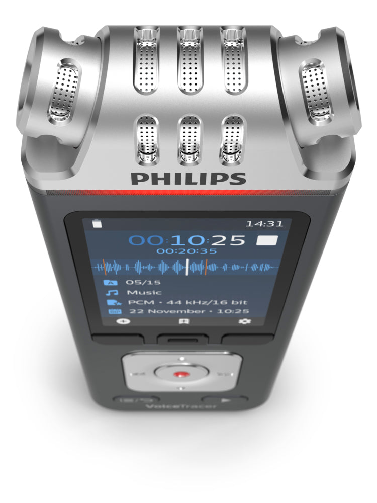 PHILIPS Dictaphone VoiceTracer DVT8115 : Enregistreur audio