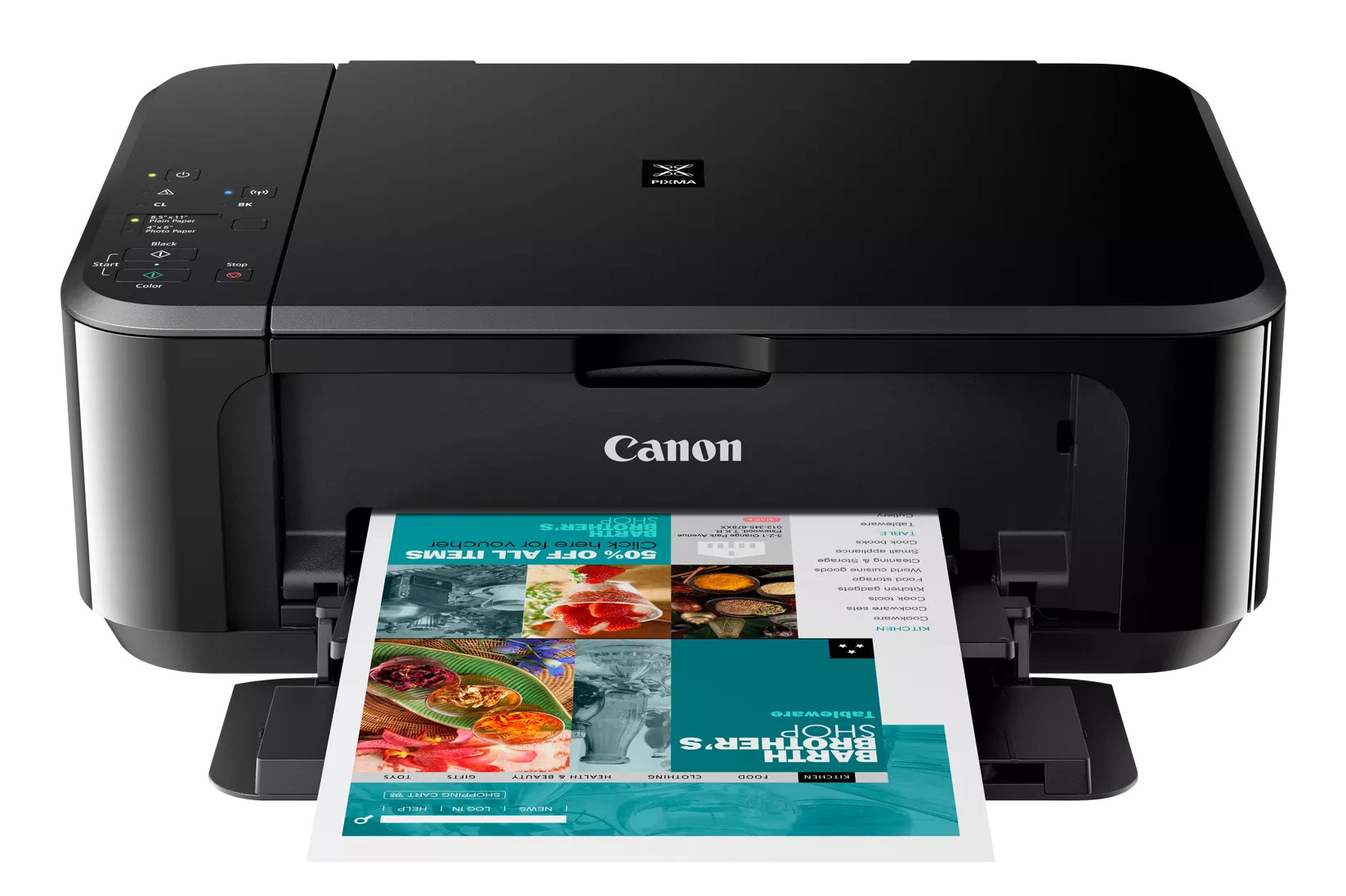 CANON PIXMA MG3650S Black MFP A4 print copy scan to 4800x1200dpi WLAN Pixma cloud link print app 2.7ppm (P)
