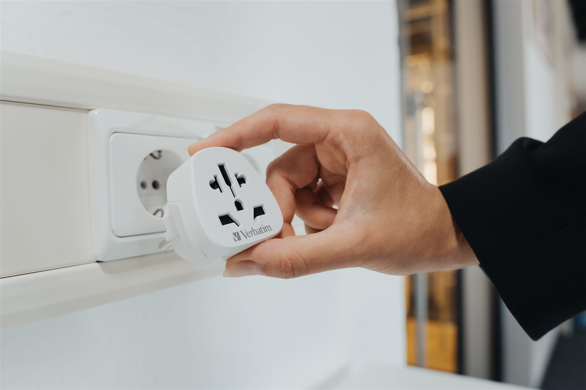 Verbatim World to Europe Travel Adapter