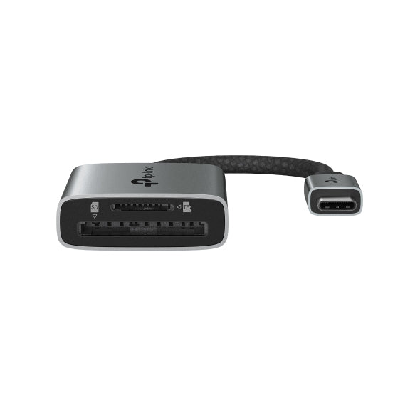TP-LINK USB 3.0 Type-C to SD and microSD 3.0 Adapter 1x USB-C Connector 1x SD + 1x microSD TF up to 200MBps Port