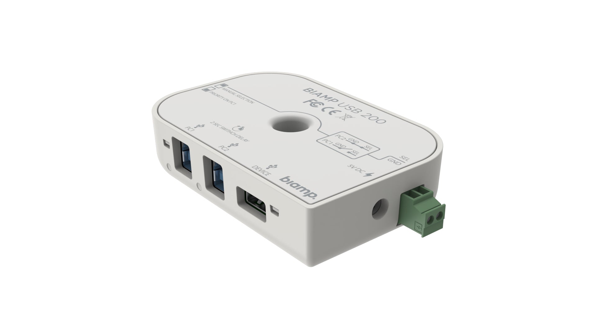 Biamp 2x1 USB switch