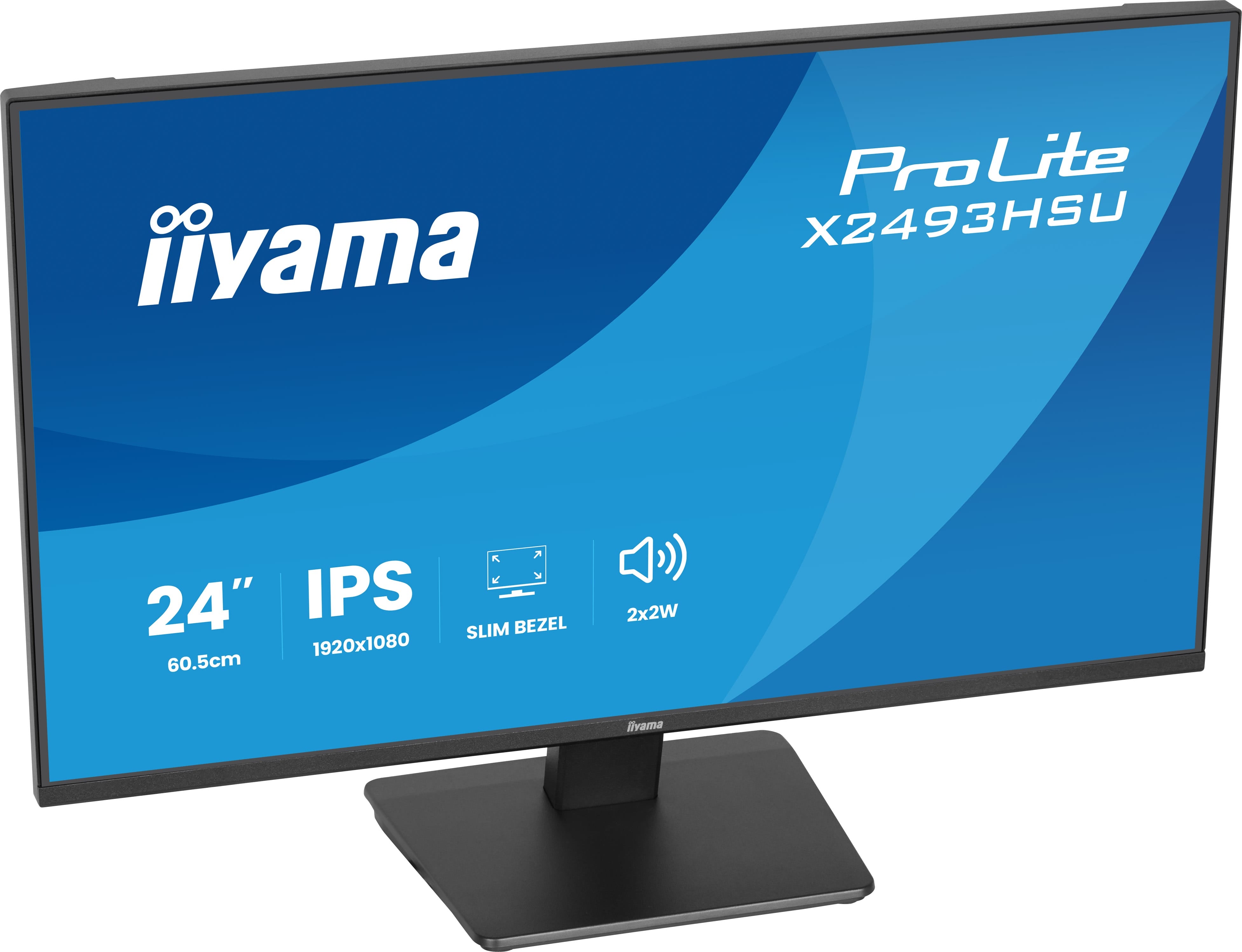 X2493HSU-B1 24" FHD IPS BLACK