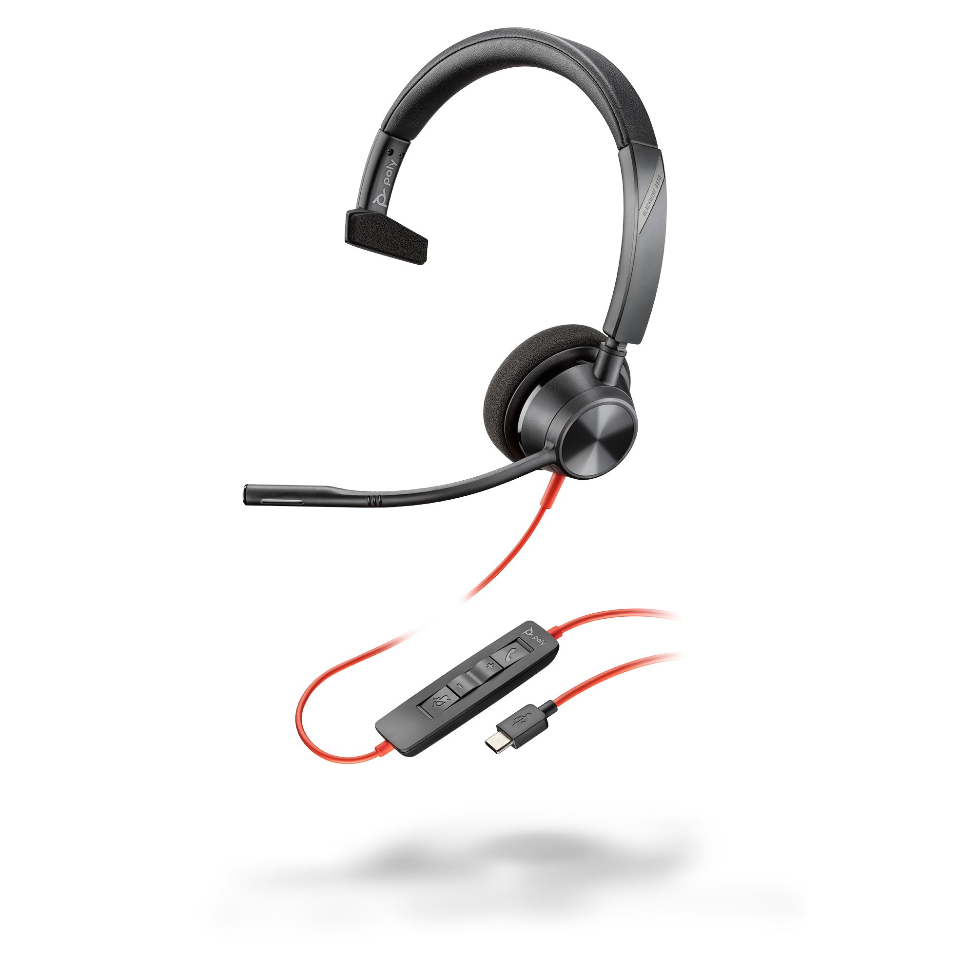 Poly BW 3310 Mono USB-C HS+USB-C/A