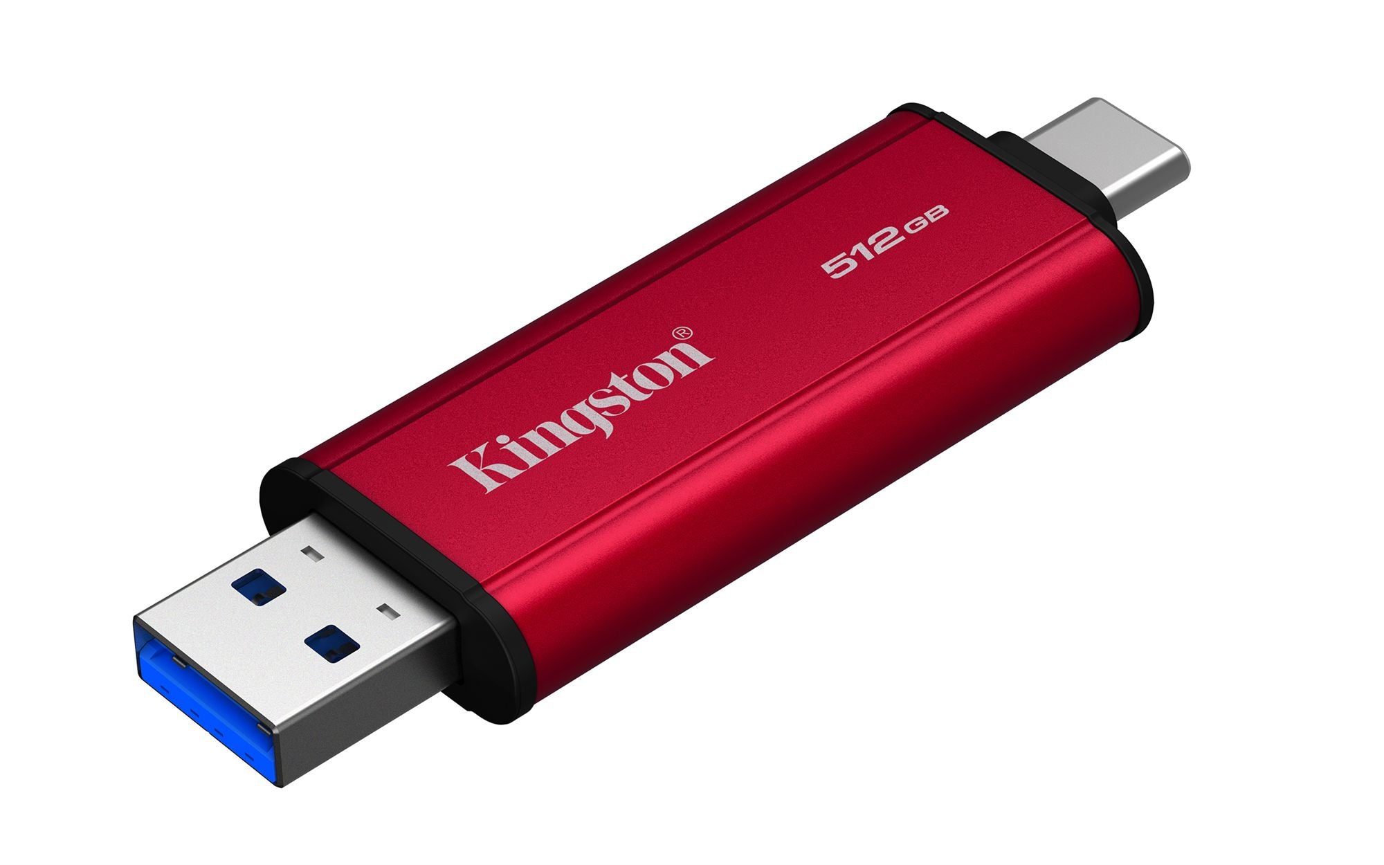KINGSTON 512Go Dual USB-A/C Portable SSD Up to 1050Mo/s USB 3.2 Gen 2