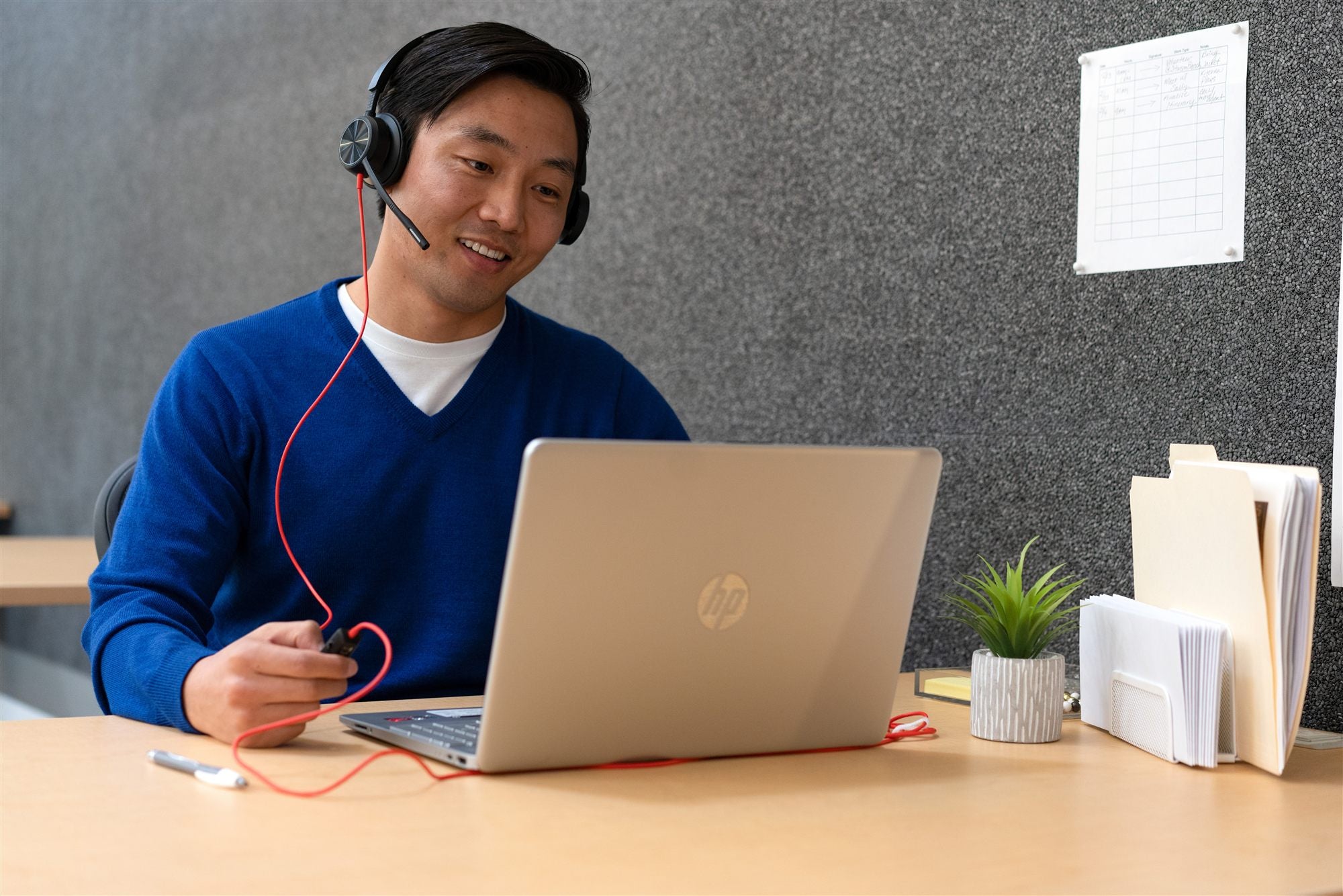 HP Poly Blackwire 8225 USB-C Headset Avec fil Arceau Bureau/Centre d'appels USB Type-C Noir