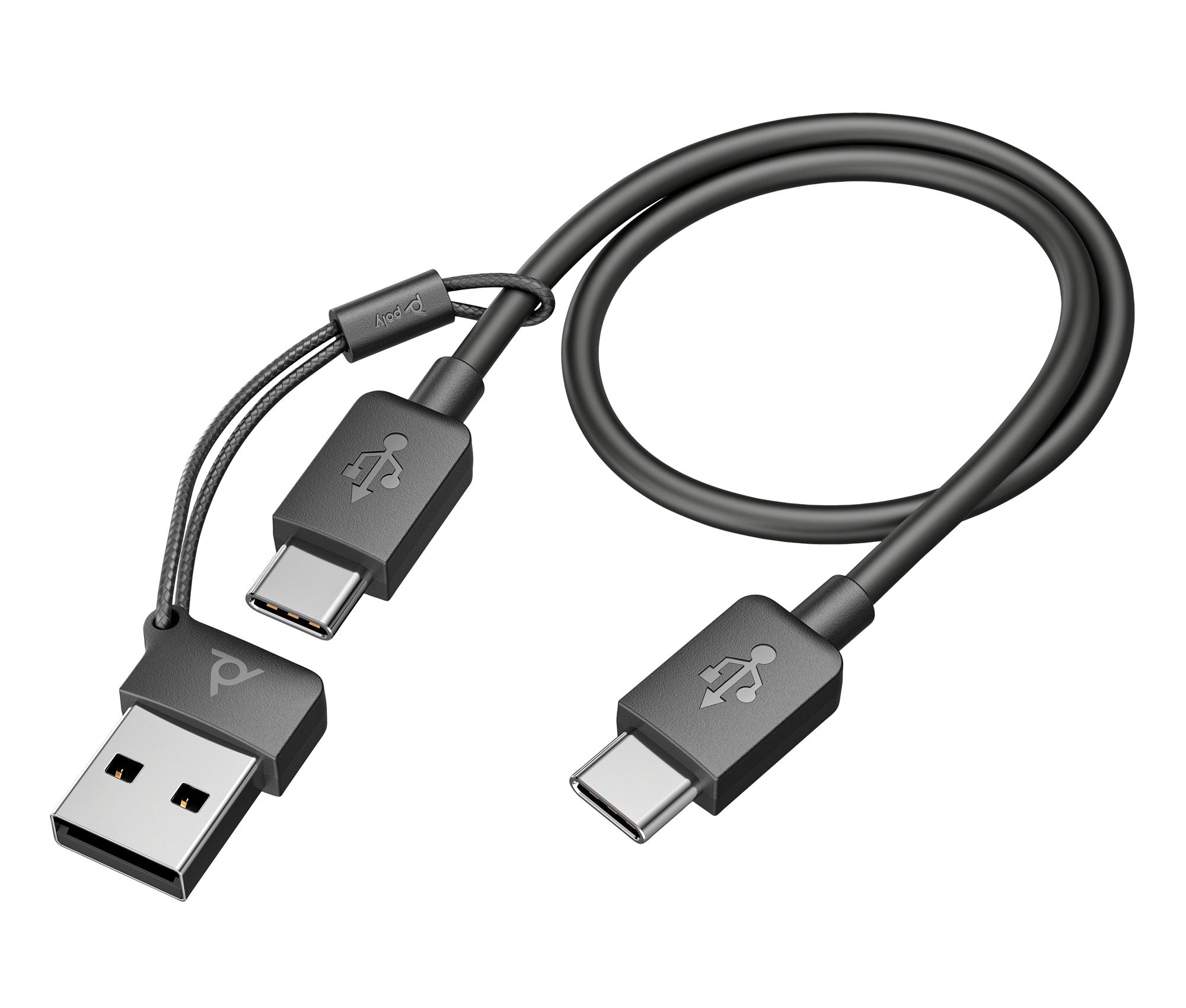 POLY Voyager Focus 2 Casque sans fil USB-A/C + stand Retail