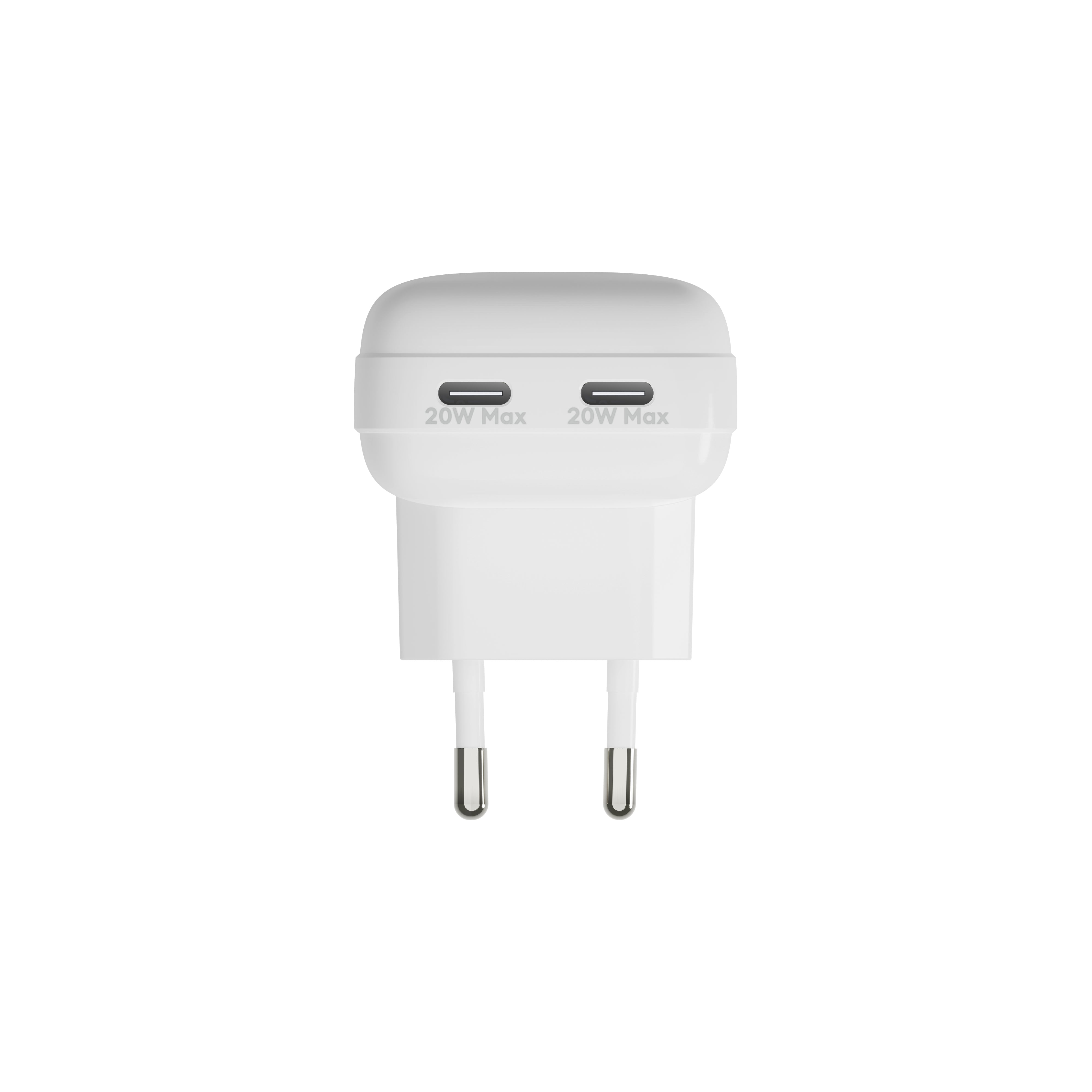 rechargeProEUFlatWallCharger2xUSBC20WW