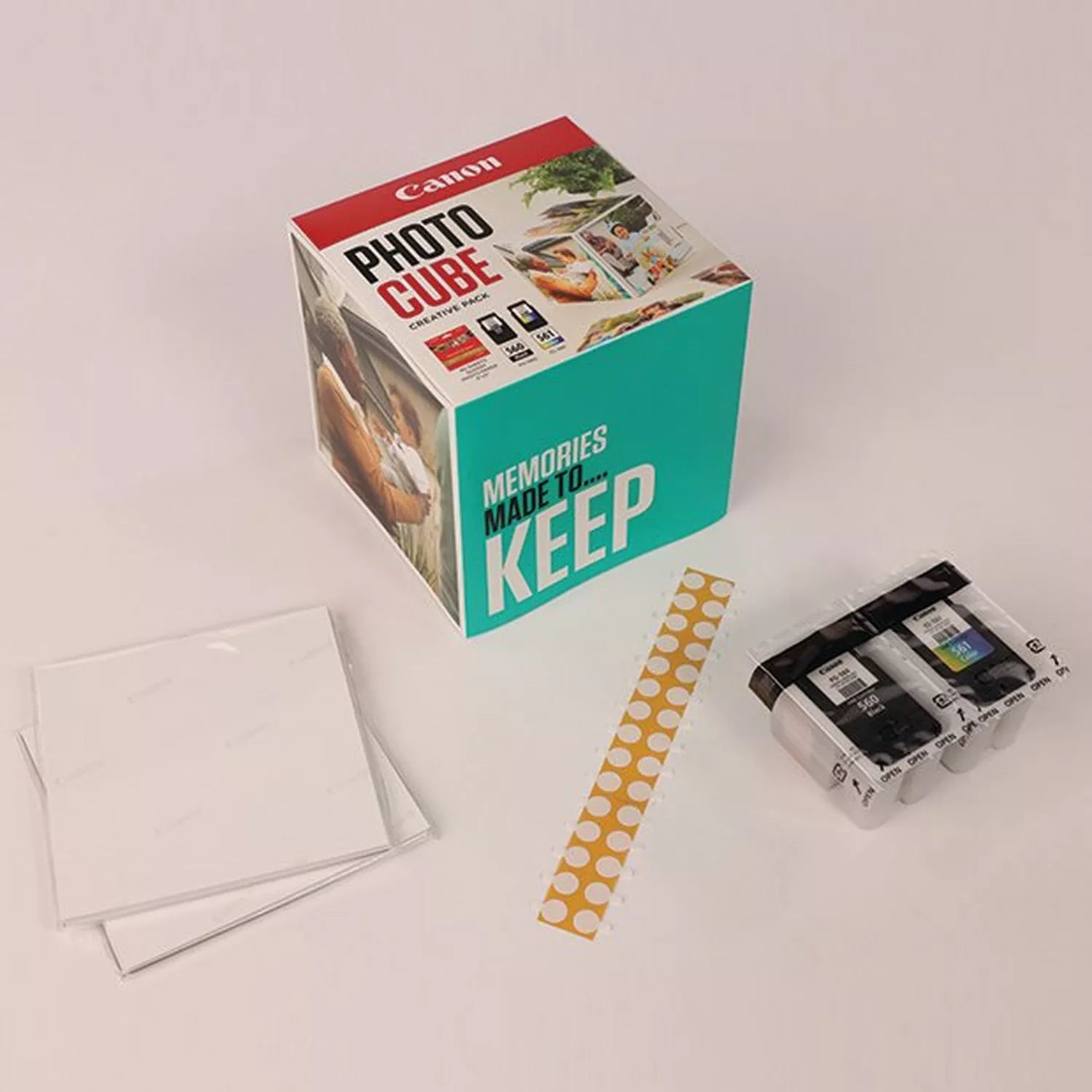 CANON PG-560/CL-561 Ink Cartridge Photo Cube Creative Pack White Blue