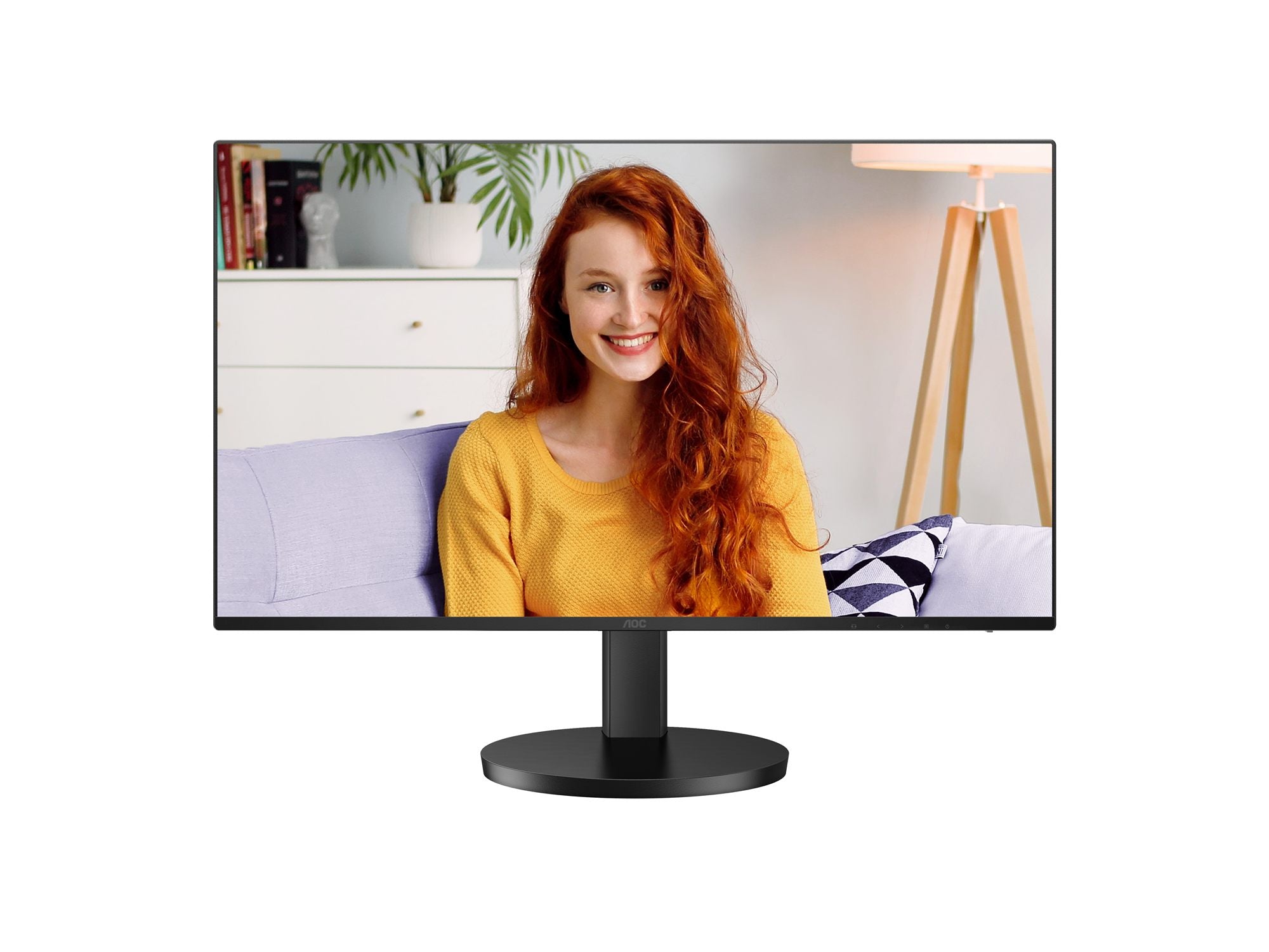 AOC 27B3CF2 27" - 1920 x 1080 Full HD (1080p) @ 100 Hz - IPS - 250 cd/m² - 1300:1 - 1 ms - HDMI, USB-C - haut-parleurs - noir
