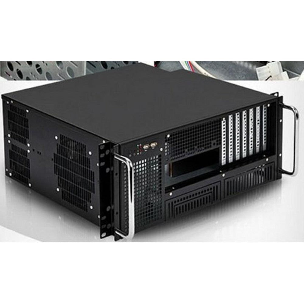 "Techly I-CASE MP-P4HX-BLK6 Boîtier serveur PC ATX Rack 19"" 4U"