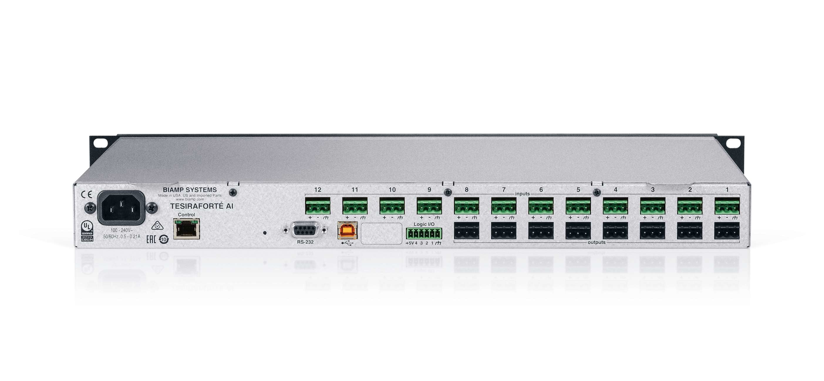 Biamp Digital Audio Server 12 in 8 out USB 2.0 audio