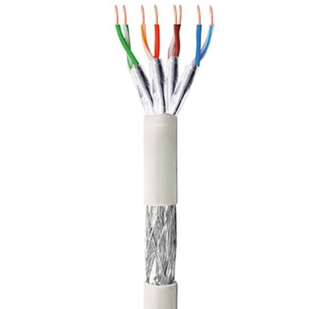 Techly ITP9-RIS-0305 Câble a paires torsadées Cat6 SFTP 305m CCA Gris