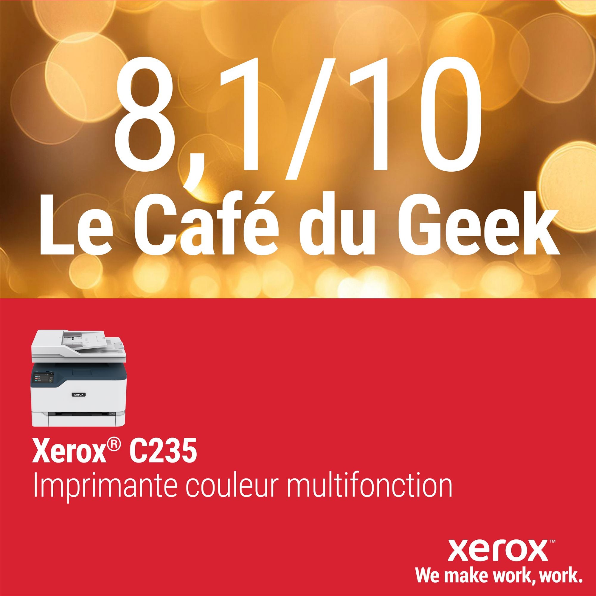 XEROX C235 COLOR MULTIFUNCTION PRINTER