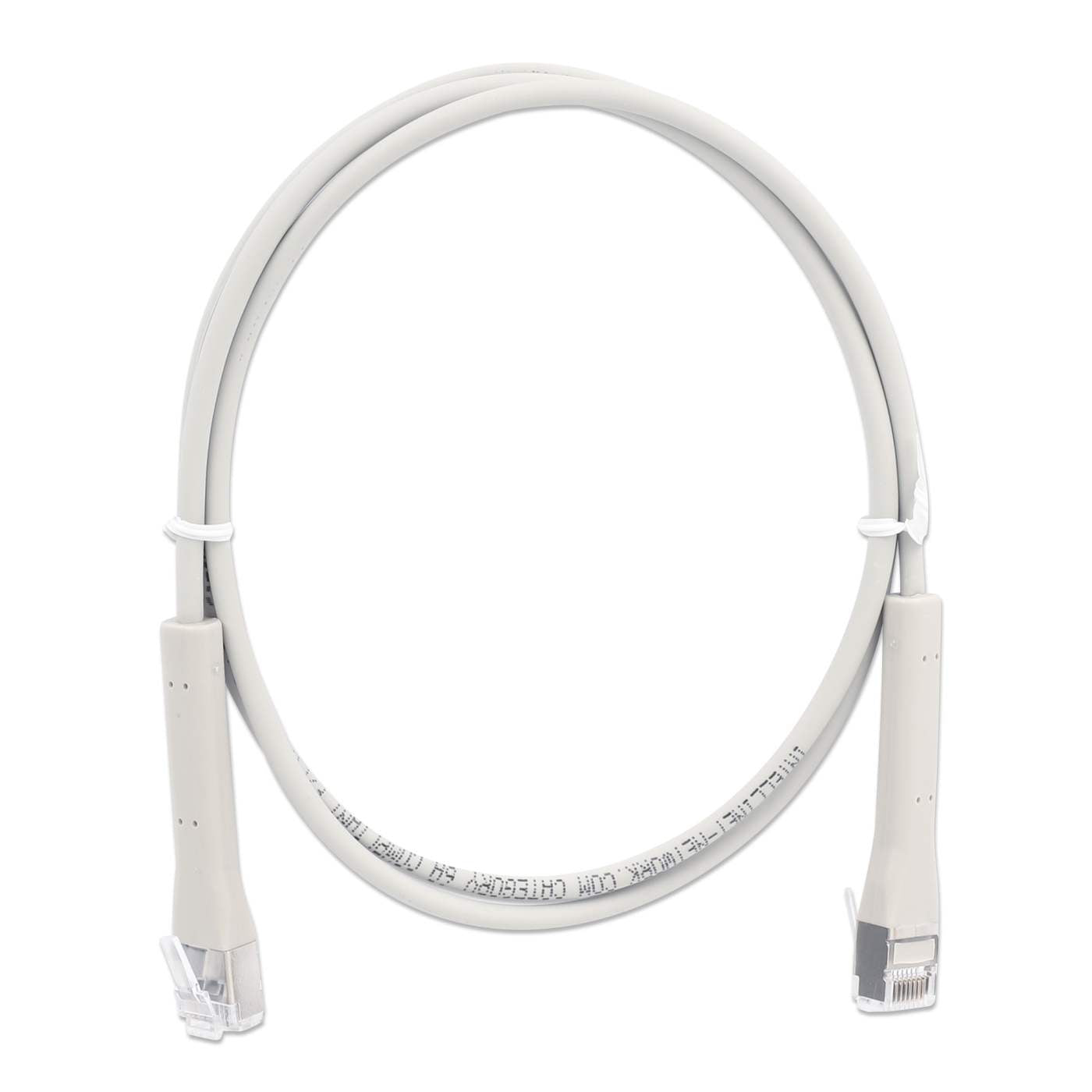 Intellinet 745147 câble de réseau Gris 1,5 m Cat6a F/FTP (FFTP) Rond