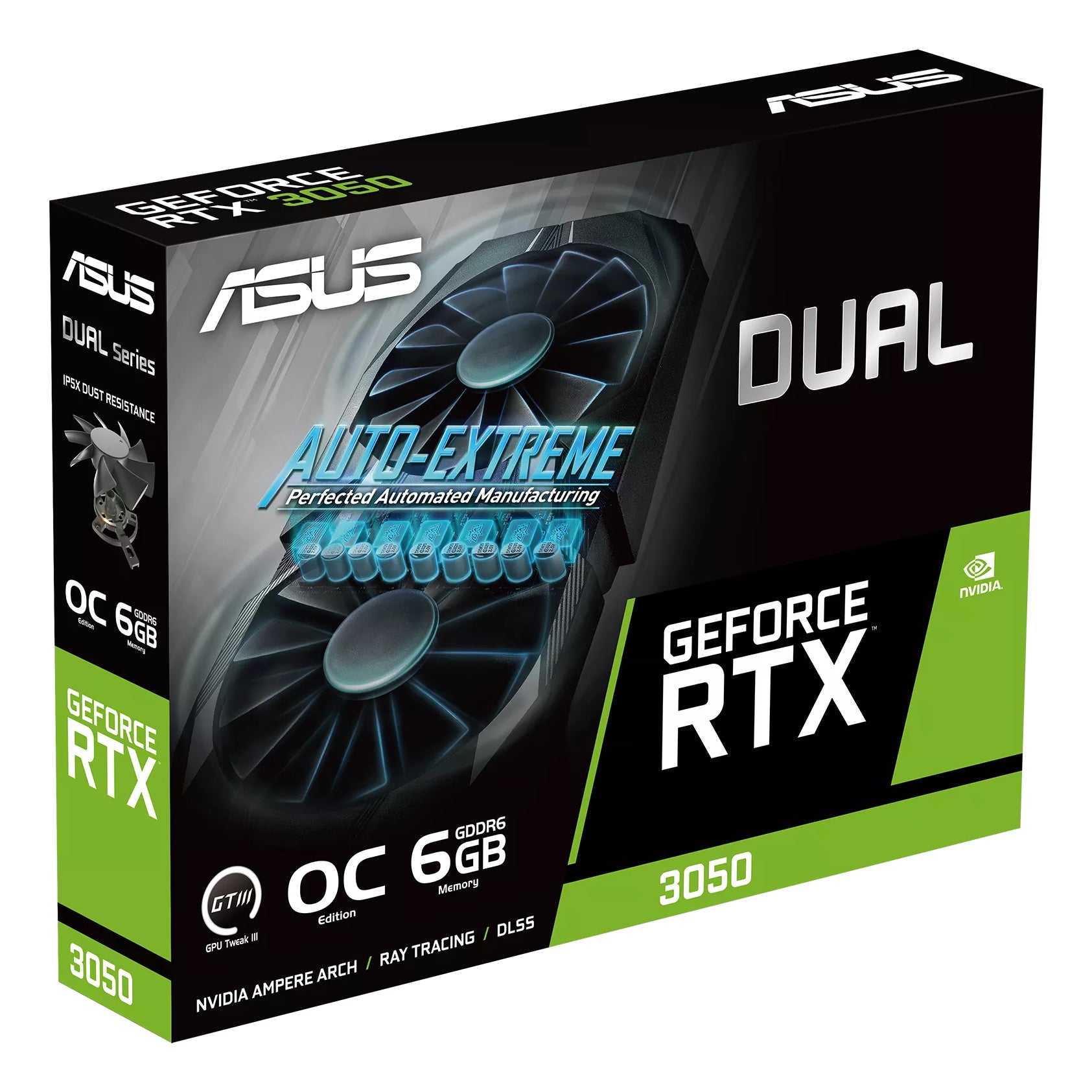 ASUS DUAL RTX 3050 OC 6Go