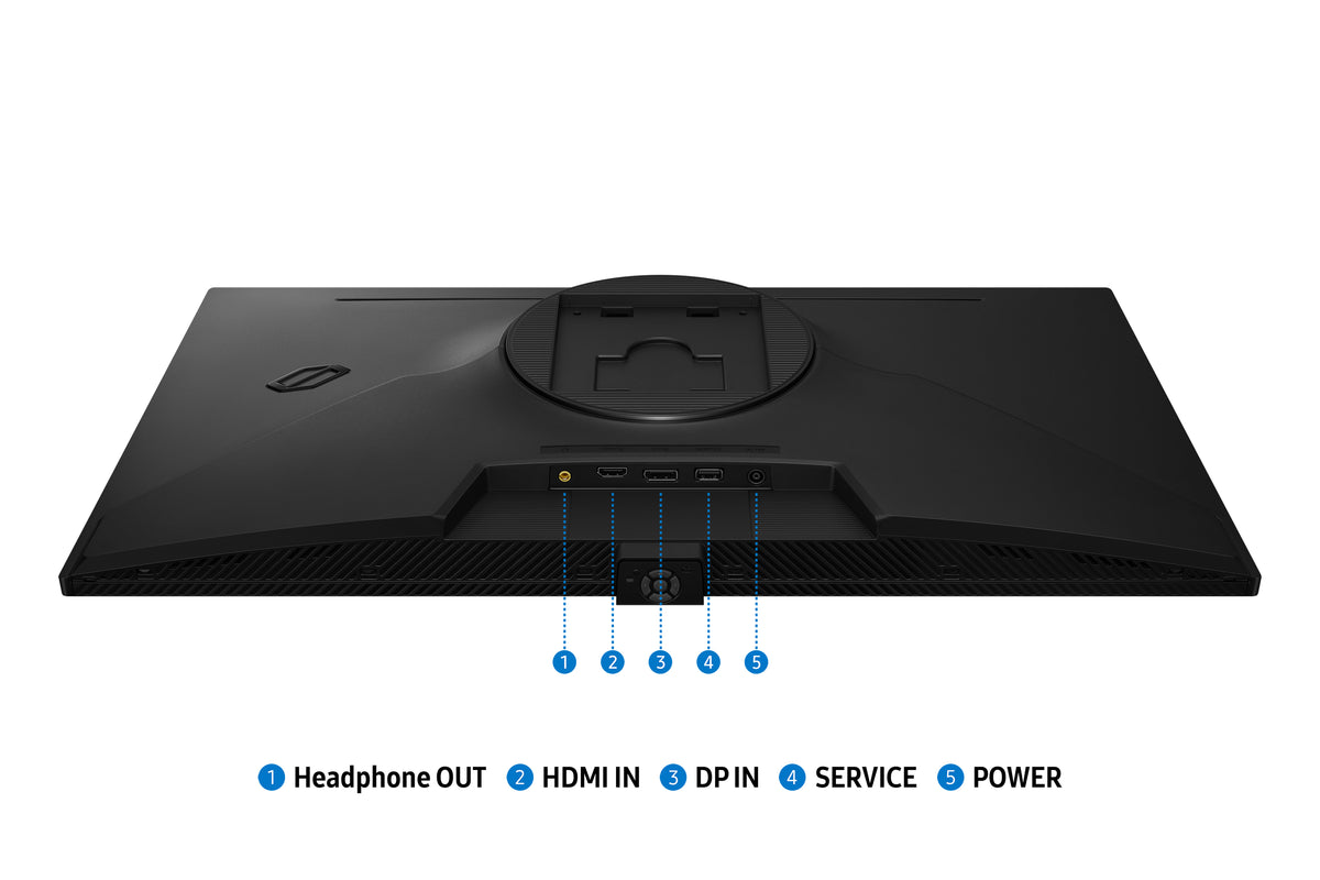 SAMSUNG LS27HG612SUXEN 27p 2560x1440 OLED 240Hz 0.03ms 16:9 200cd/m2 HDMI DP Black