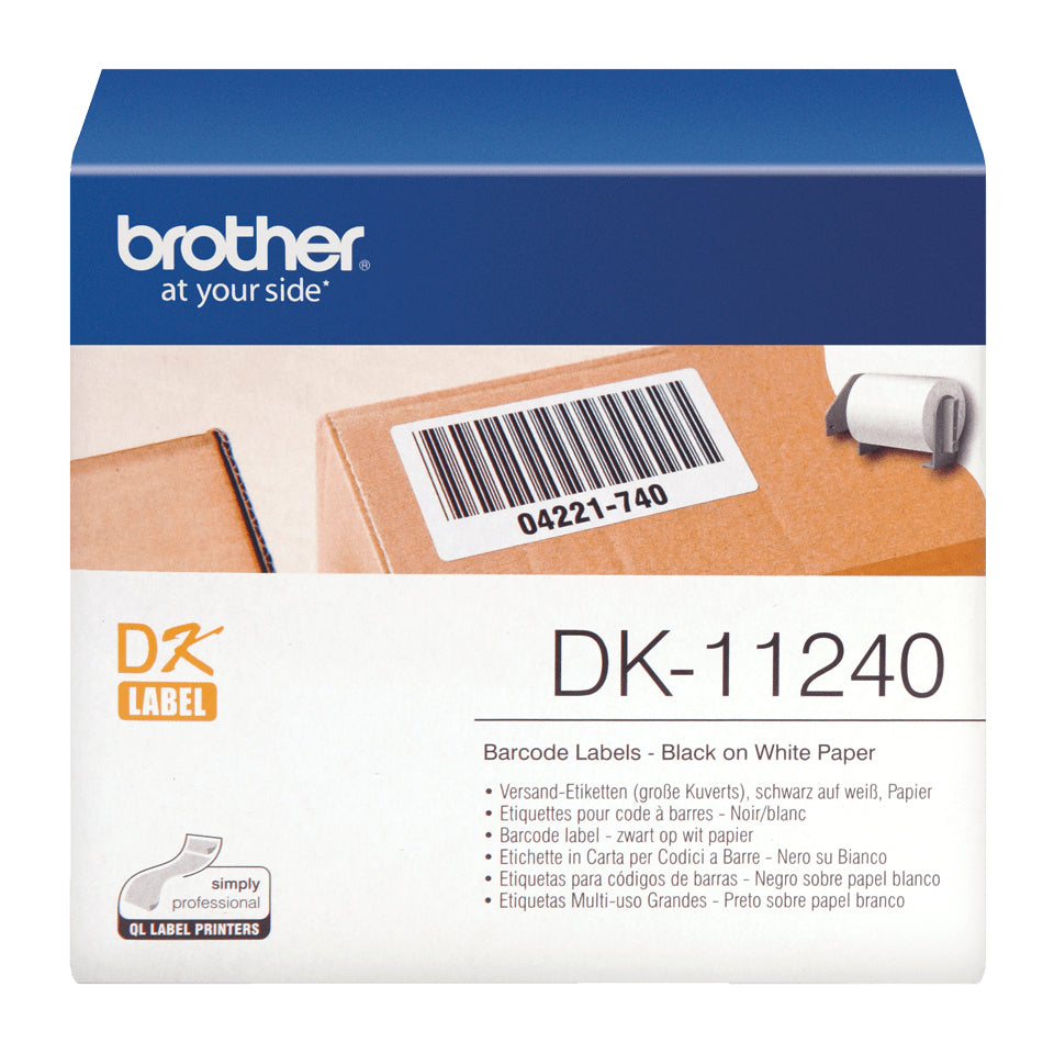 BROTHER DK-11240 - étiquettes d expédition - 600 étiquettes