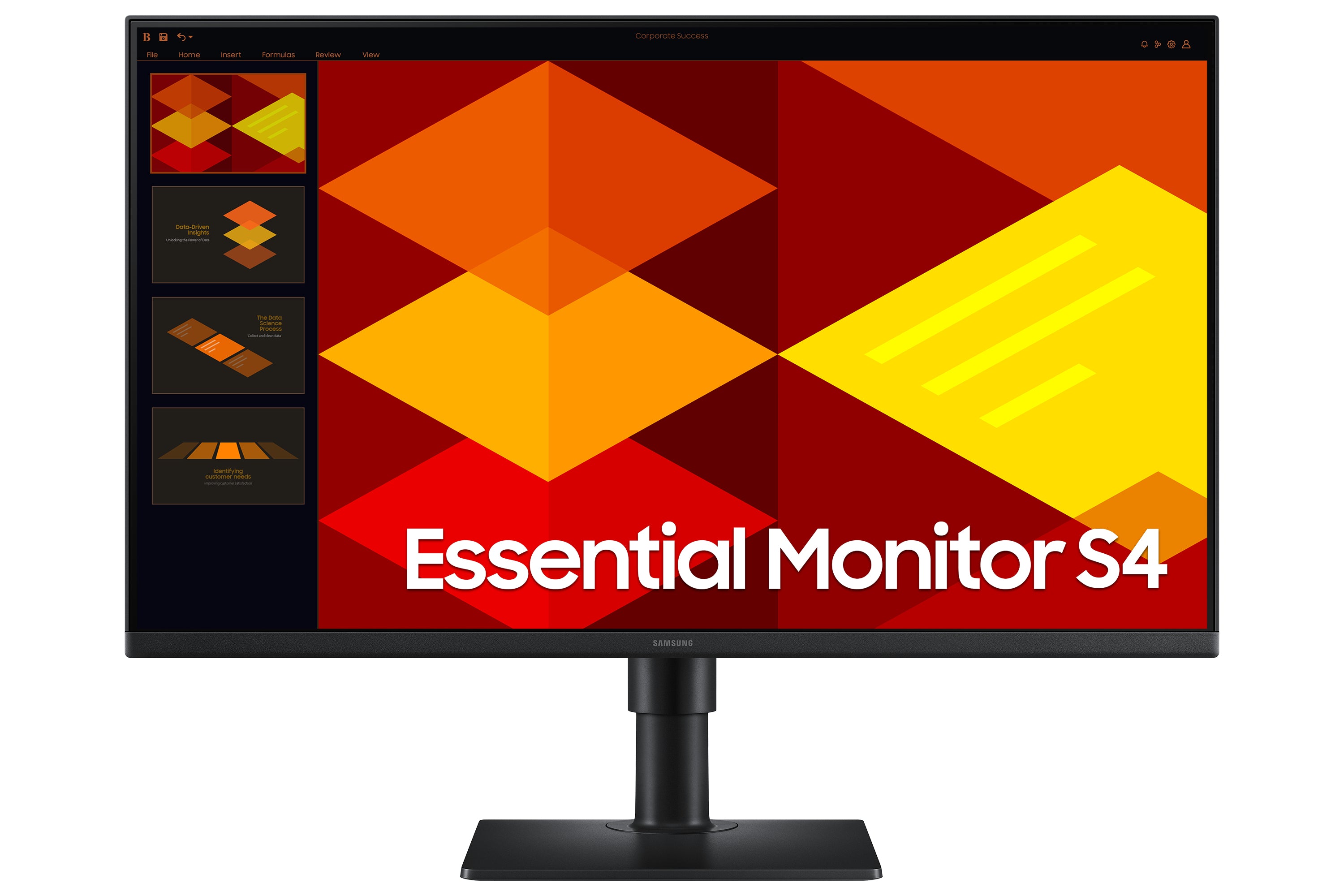 SAMSUNG LS27D406GAUXEN écran LED - 27p - 1920 x 1080 Full HD 100Hz - IPS - 250 cd/m² - 1000:1 - 5 ms - 2xHDMI, DP ,Hauts parleurs