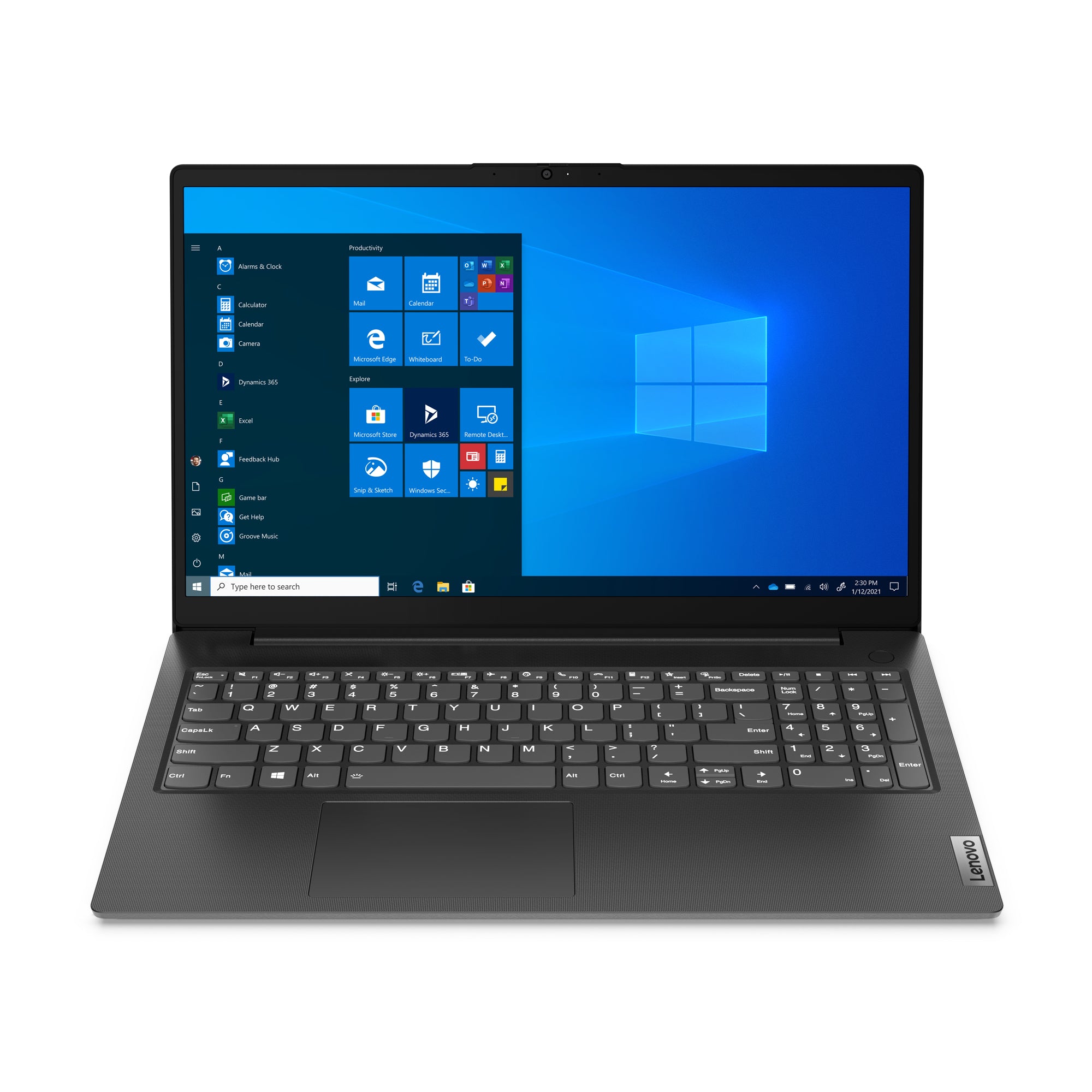 Lenovo V15 G2 IJL Intel® Celeron® N N4500 Ordinateur portable 39,6 cm (15.6") Full HD 8 Go DDR4-SDRAM 256 Go SSD Wi-Fi 5 (802.11ac) Windows 11 Home Français Noir