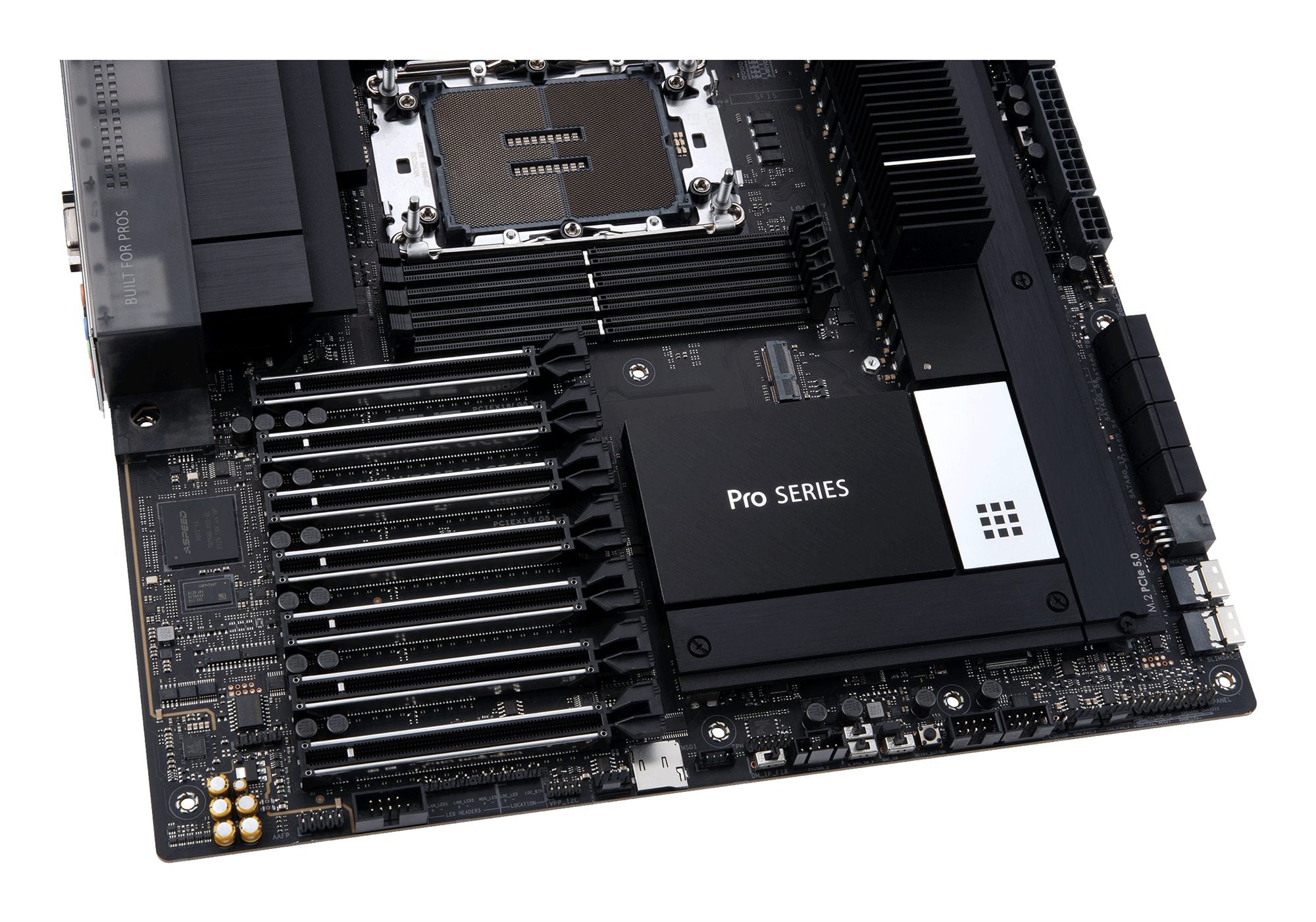 ASUS PRO WS W790E-SAGE SE LGA4677 ATX 8xDDR4 7xPCIe 4.0 x16 8xSATA 3xM.2