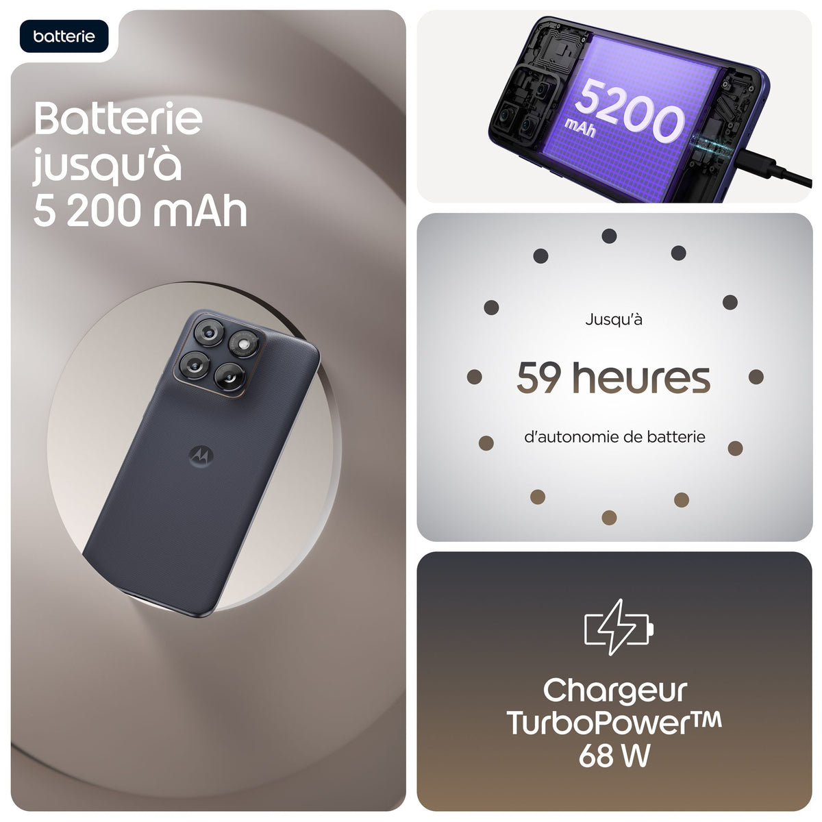 Moto Edge 70 Fusion 8+256 grey