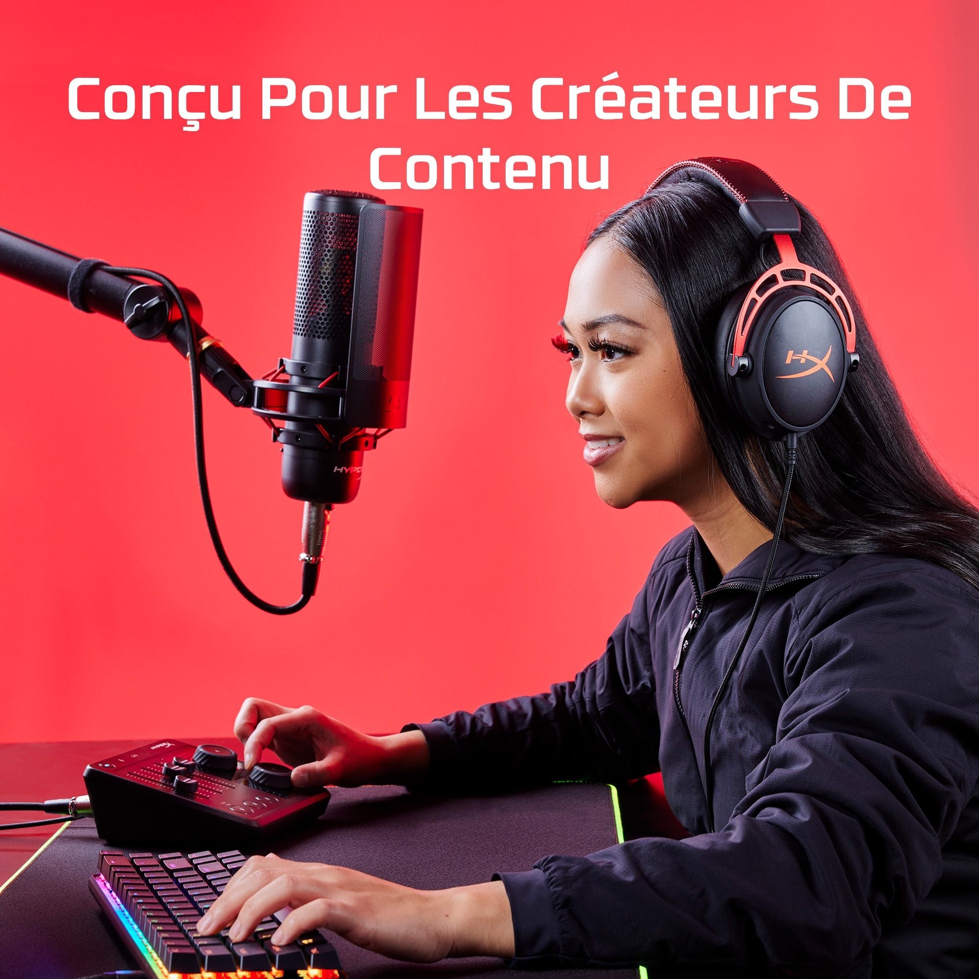 HyperX Mixeur Audio 20 - 20000 Hz Noir