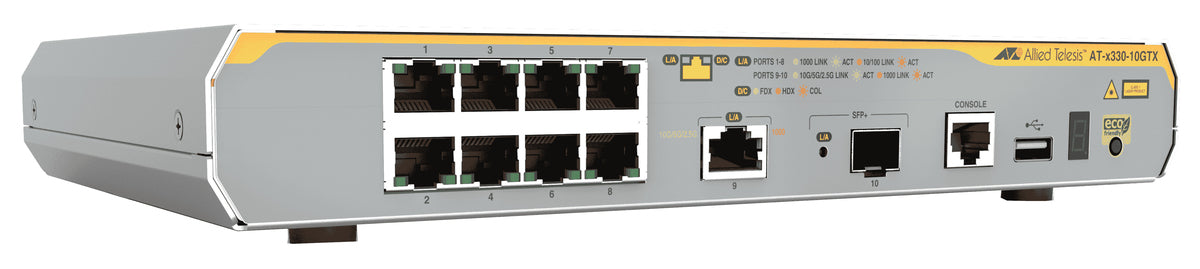 Switch L3 8x 10/100/1000-T, 2 x SFP+ 10G, 1 x PSU