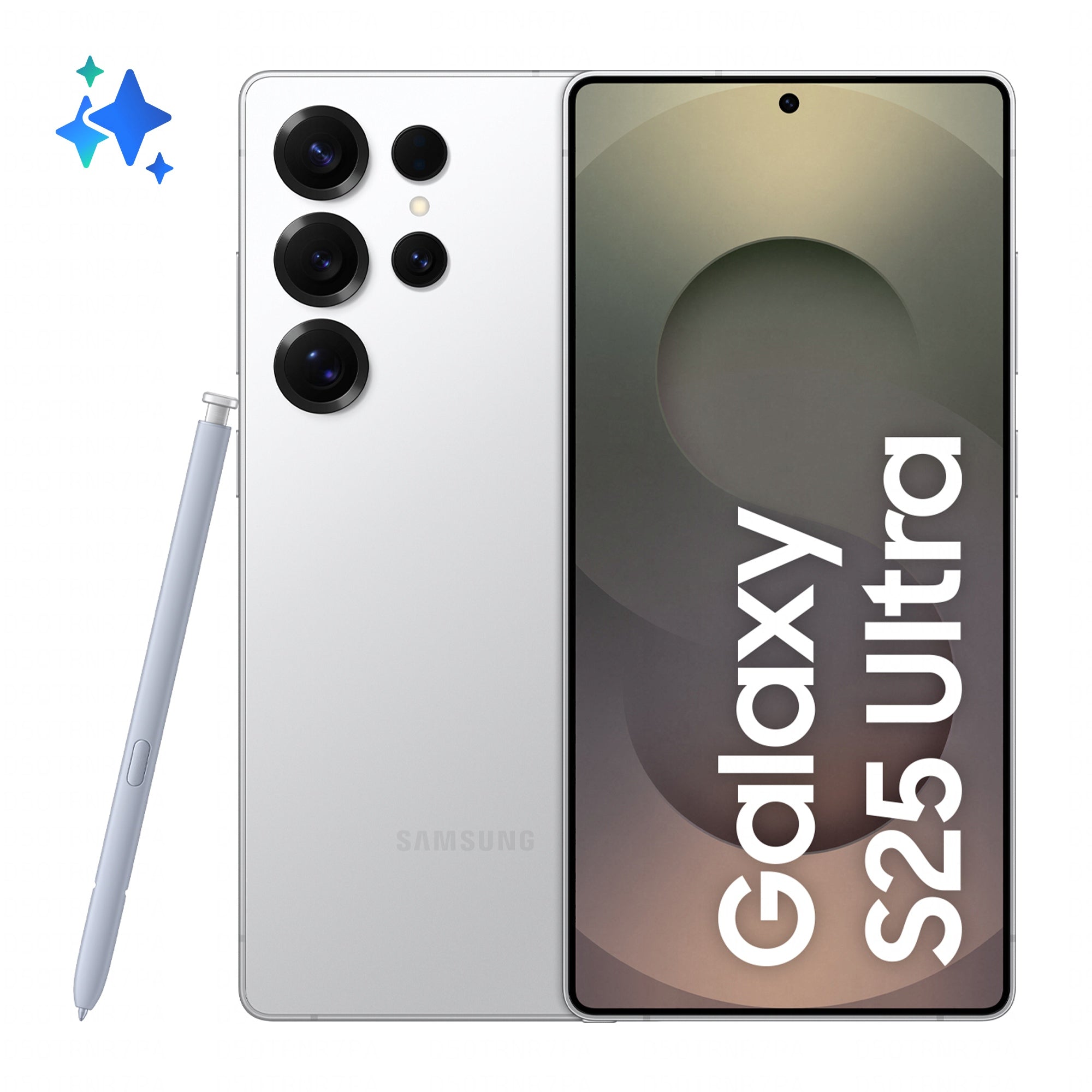 Samsung *S938 Galaxy S25 Ultra (6.9'' - 256 Go, 12 Go RAM - No EU, Garantie 2 Ans Par HEM) Argent Titane