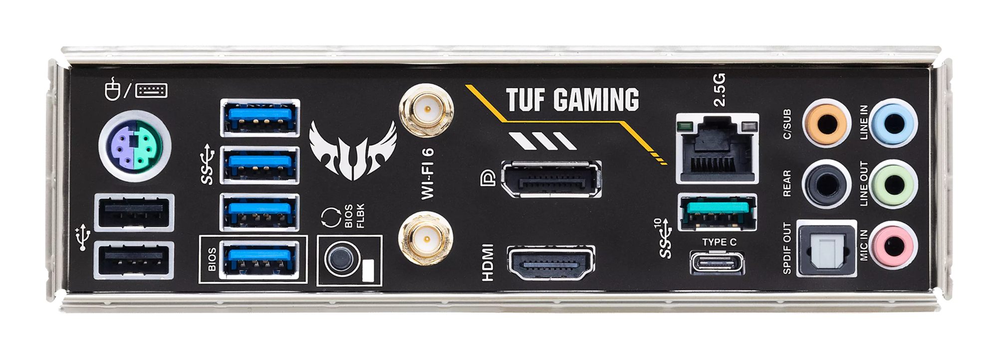 ASUS TUF GAMING B550M-PLUS WIFI II AM4 Socket 4x4DDR 1xHDMI 1xDP 2xM.2