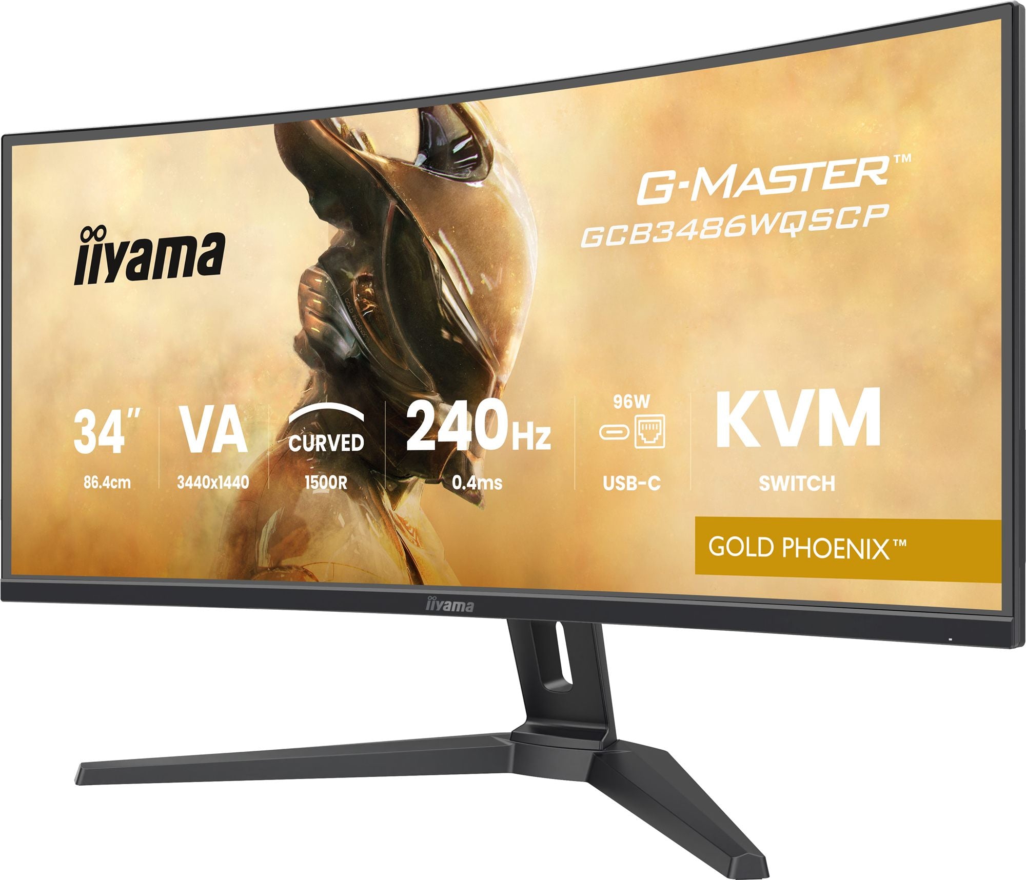 GCB3486WQSCP-B1 34" UW VA-Curved Gaming
