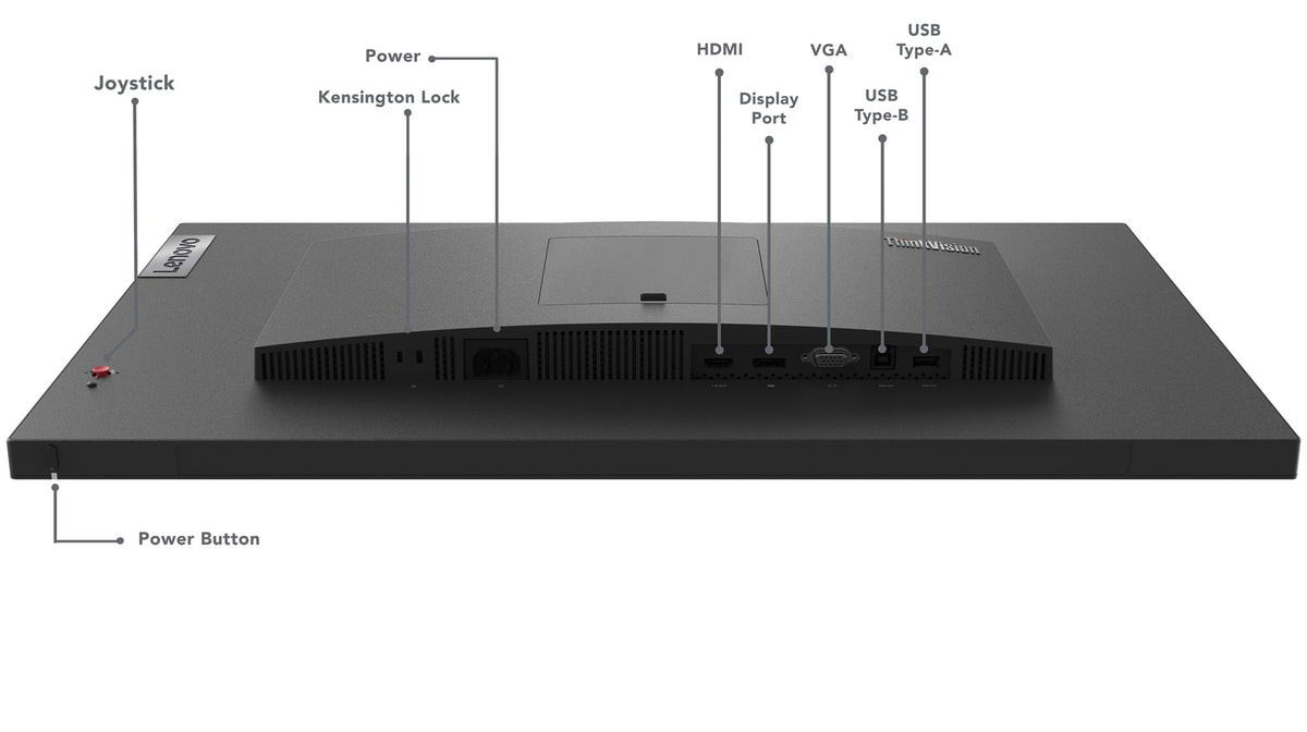 "Lenovo ThinkVision T27i-30 68,6 cm (27"") 1920 x 1080 pixels Full HD Noir"
